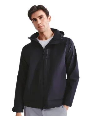 1011491-008 | MEN'S WATER-REPELLENT HOODED JACKET | BLACK
