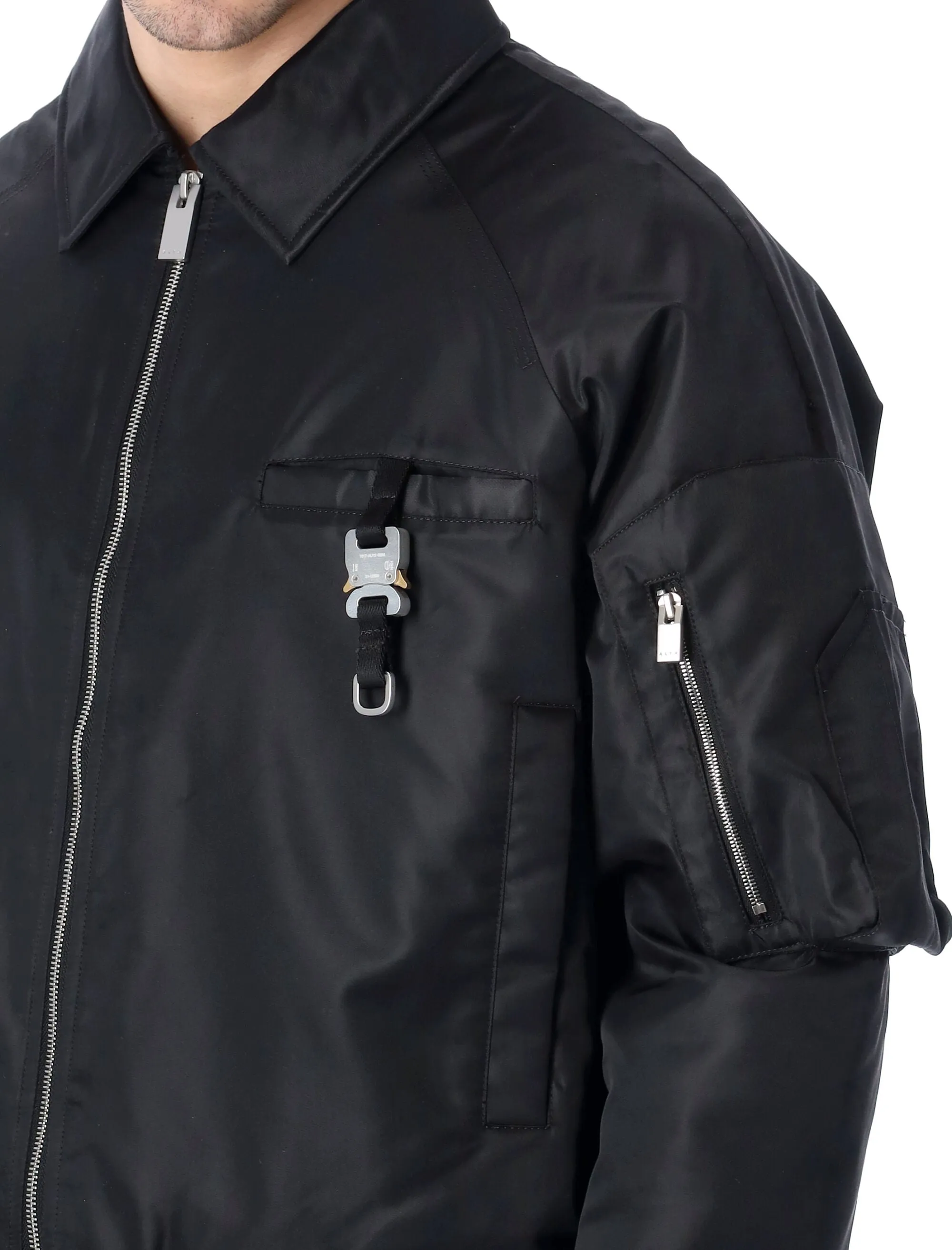 1017 ALYX 9SM Buckle Detail Bomber Jacket