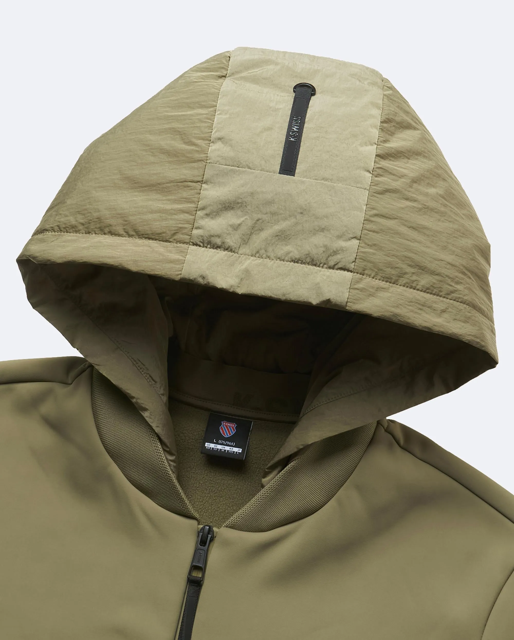 108664-338 | MEN'S HOODED JACKET | BURNT OLIVE