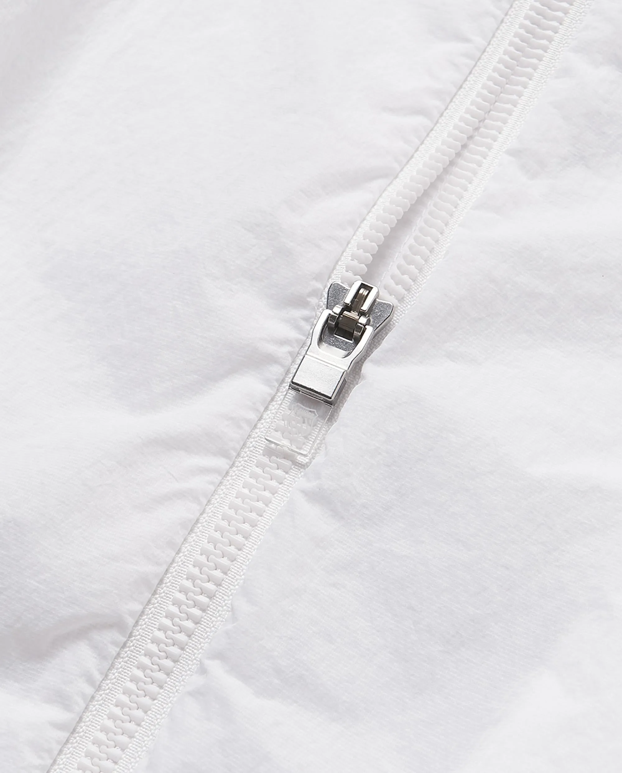 1910051-101 | WOMEN'S K-SWISS LOGO FLORAL HEM HOODED JACKET | WHITE/WHITE