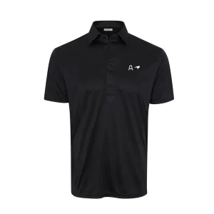 Arrow McLaren Semi-Spread Collar Polo Black