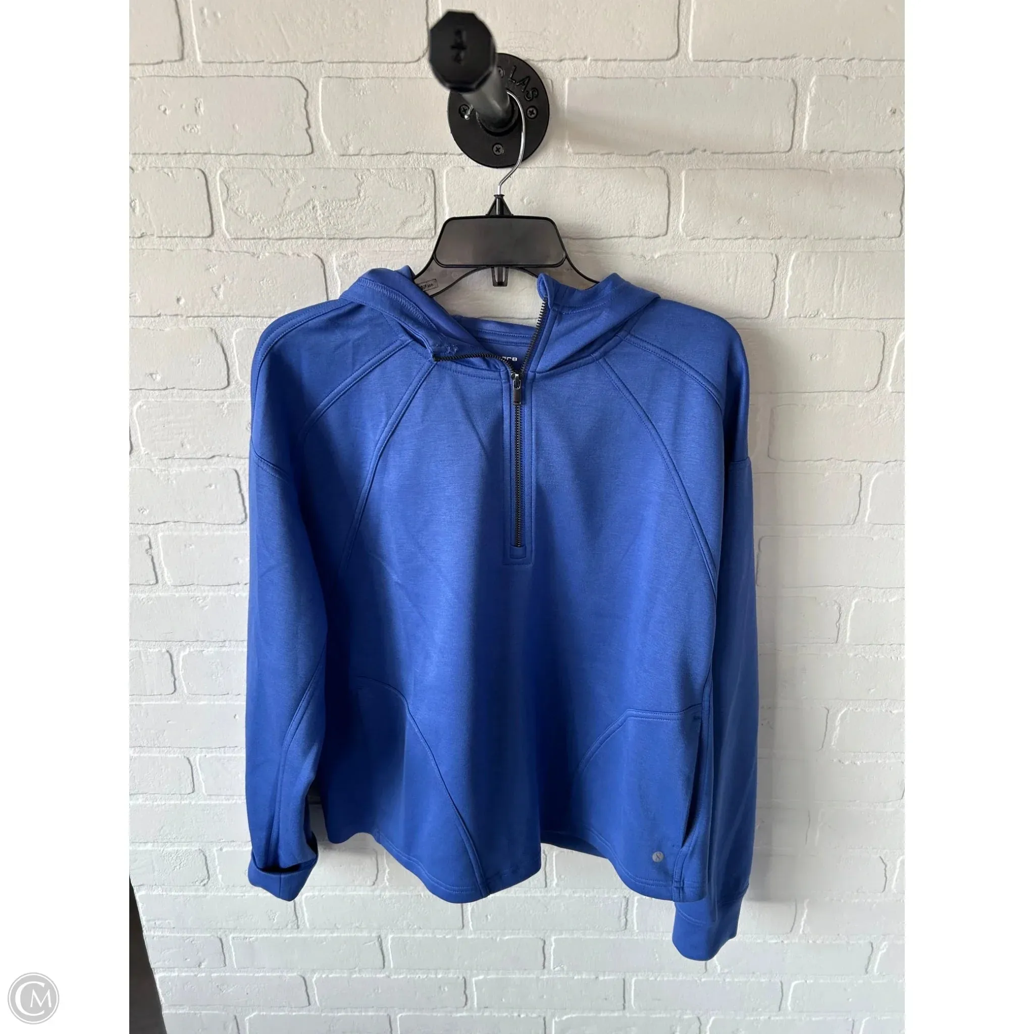 Athletic Jacket By Layer 8 In Purple, Size: Xl