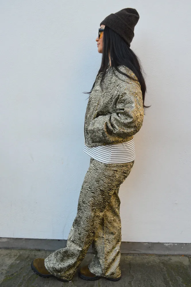 Ba&sh Bary Gold Jacket
