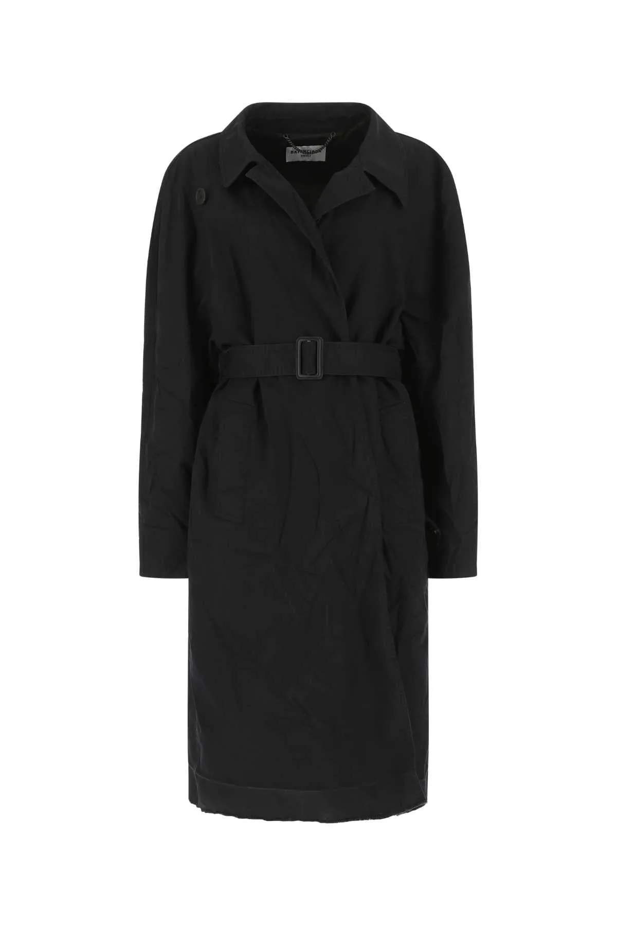 Balenciaga Belted Long-Sleeved Coat