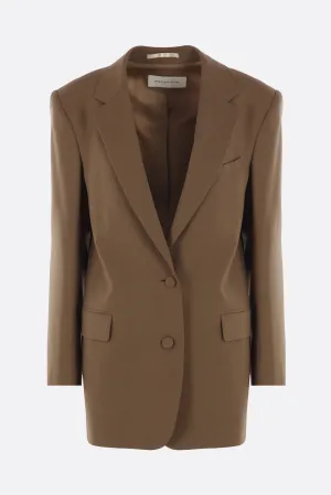Basti oversize jacket in mohair wool