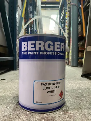 Berger Luxol 1000 Under Coat White 5L  | Model : P-B1000W