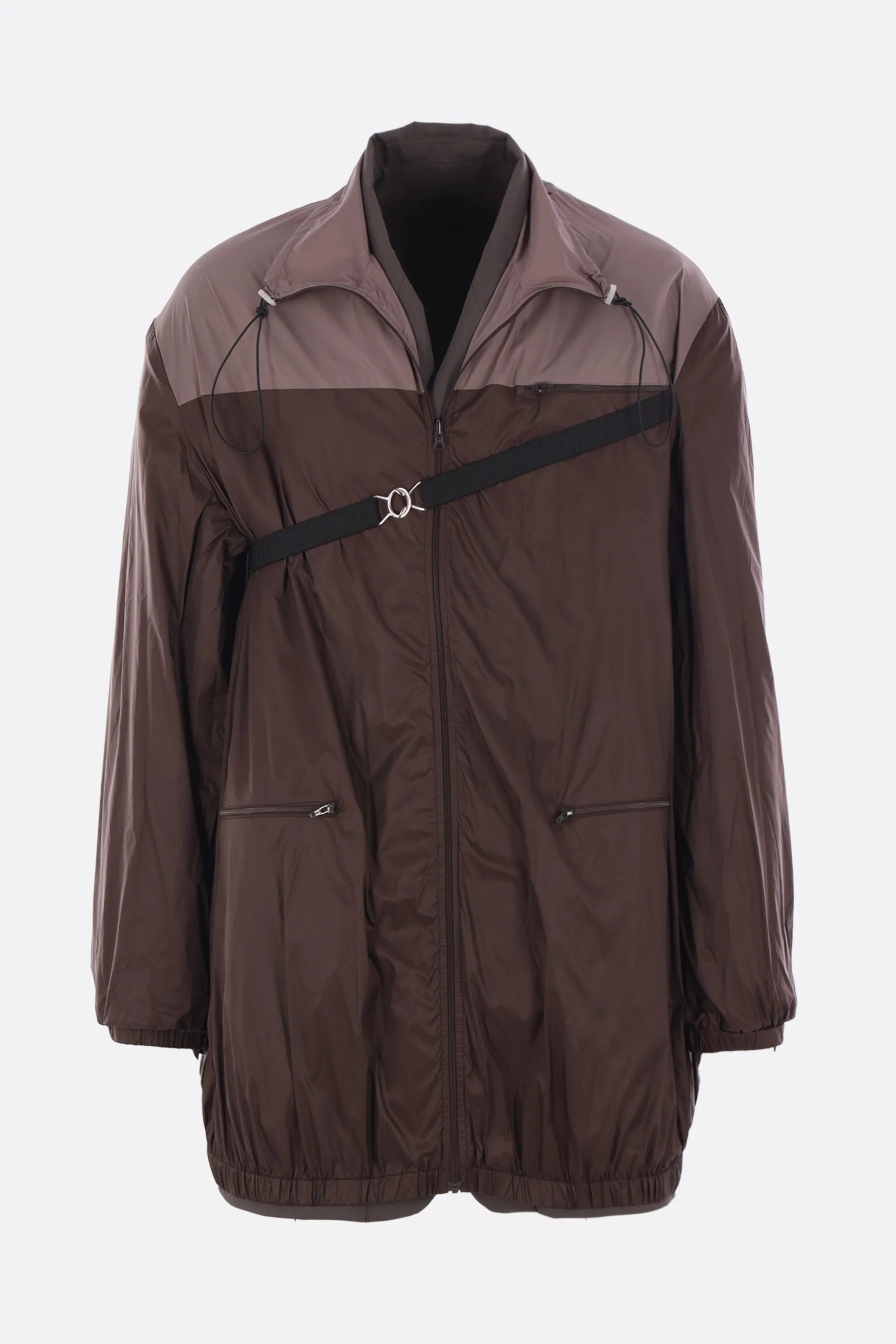 Big Tropical reversible jacket