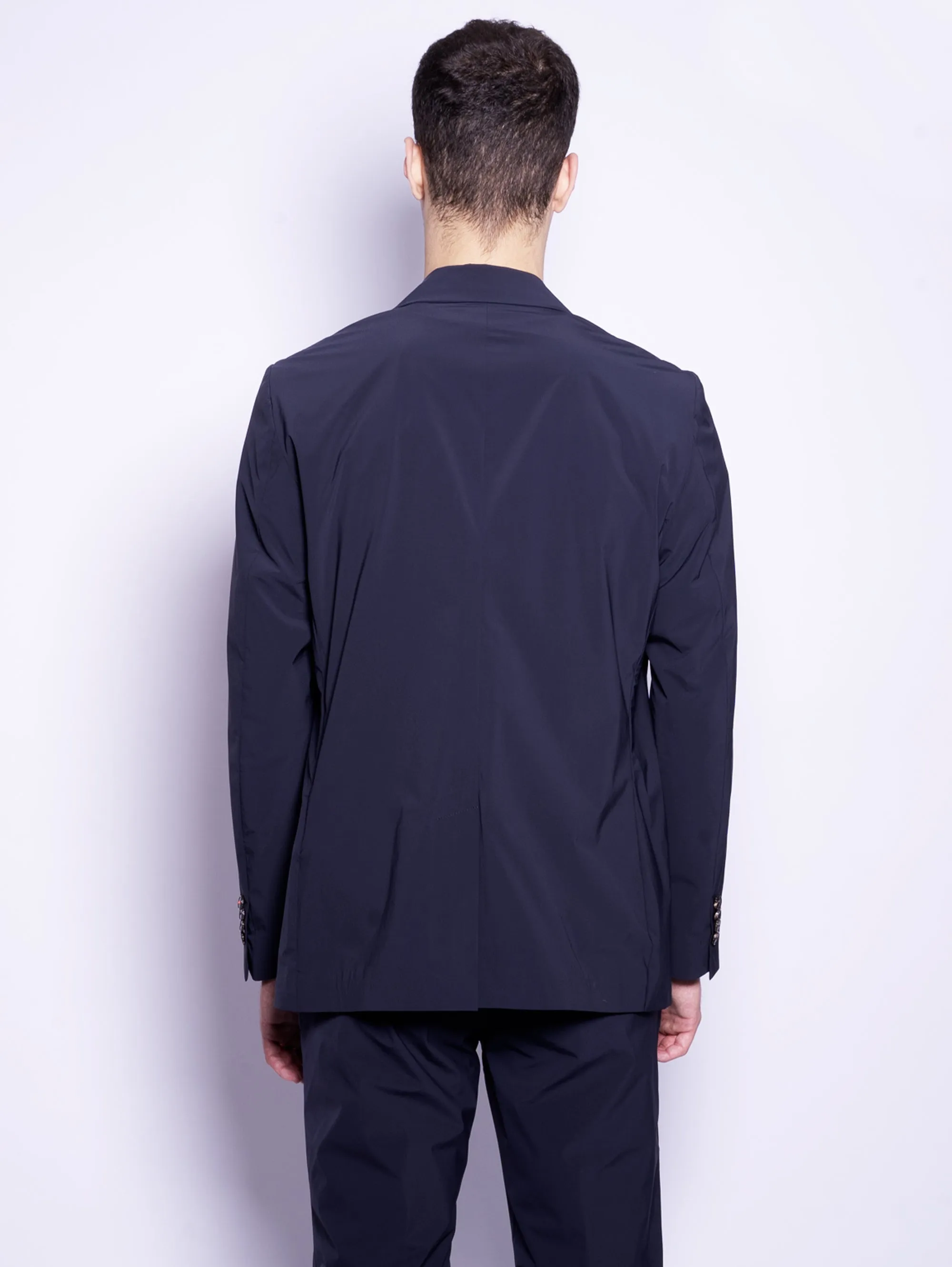 Blazer in Midnight Blue Surflex Stretch Fabric
