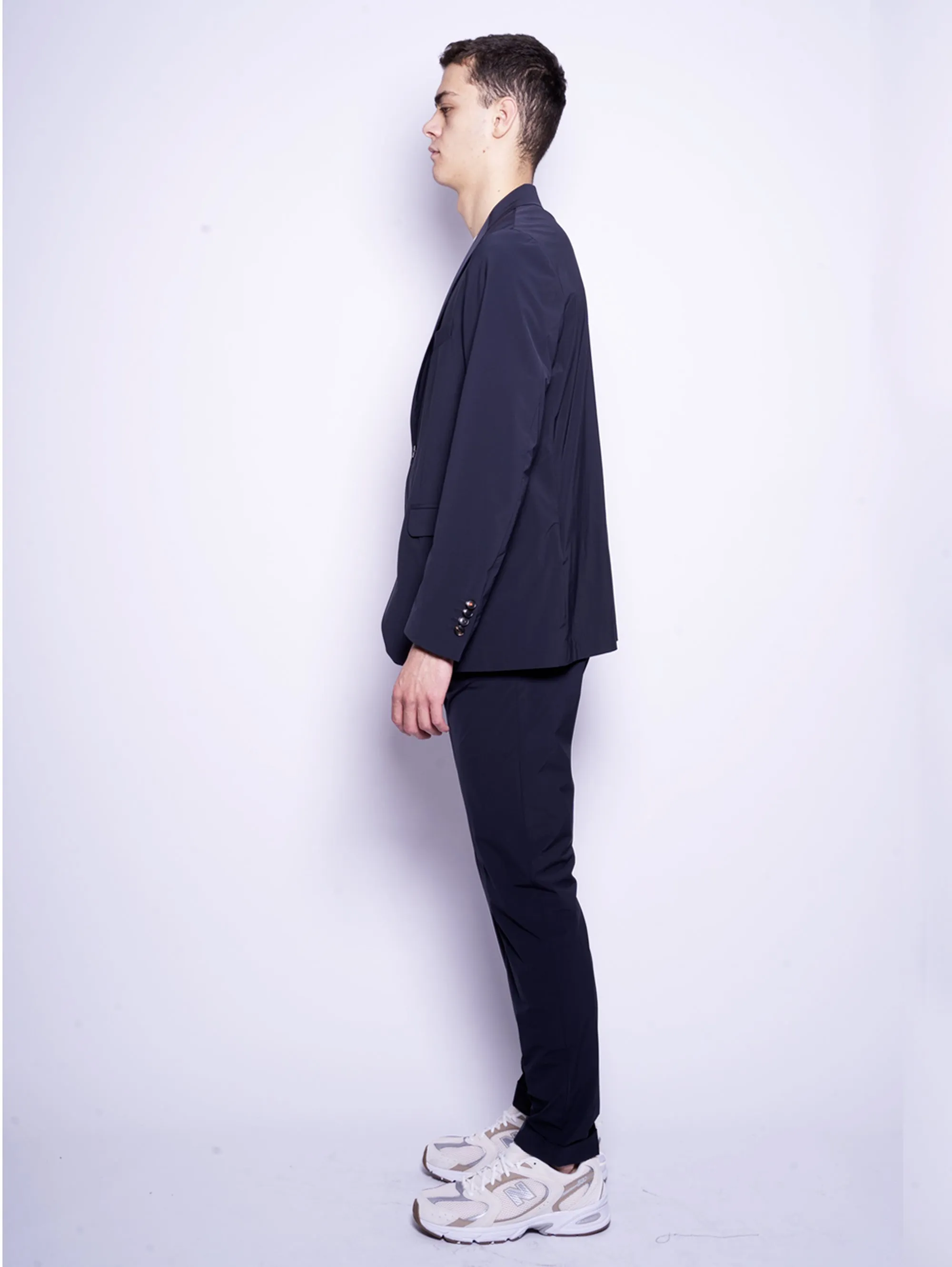 Blazer in Midnight Blue Surflex Stretch Fabric