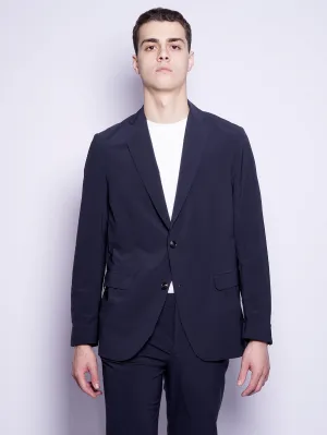 Blazer in Midnight Blue Surflex Stretch Fabric