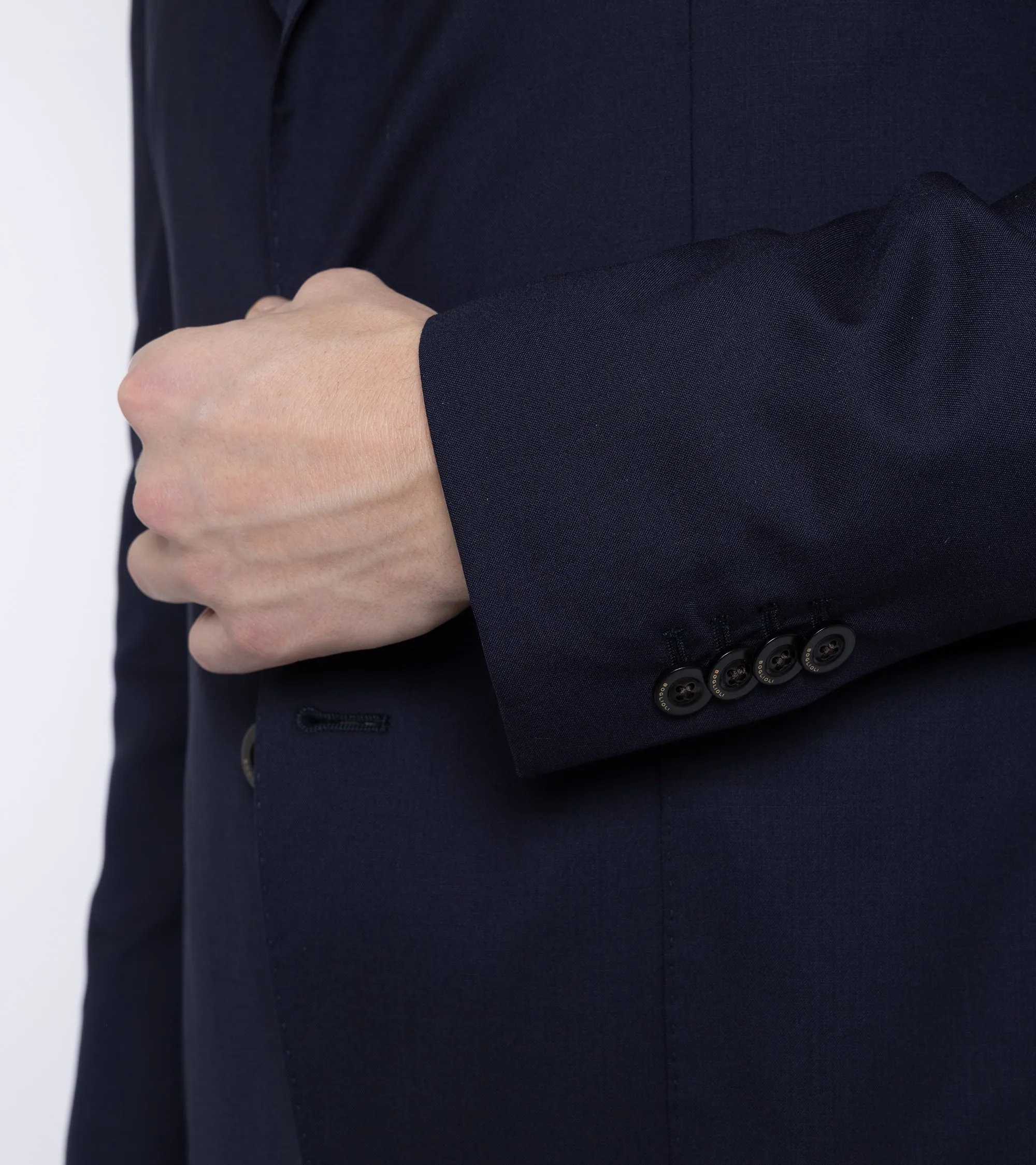 Boglioli for Trunk Tropical Wool Travel K Jacket: Navy