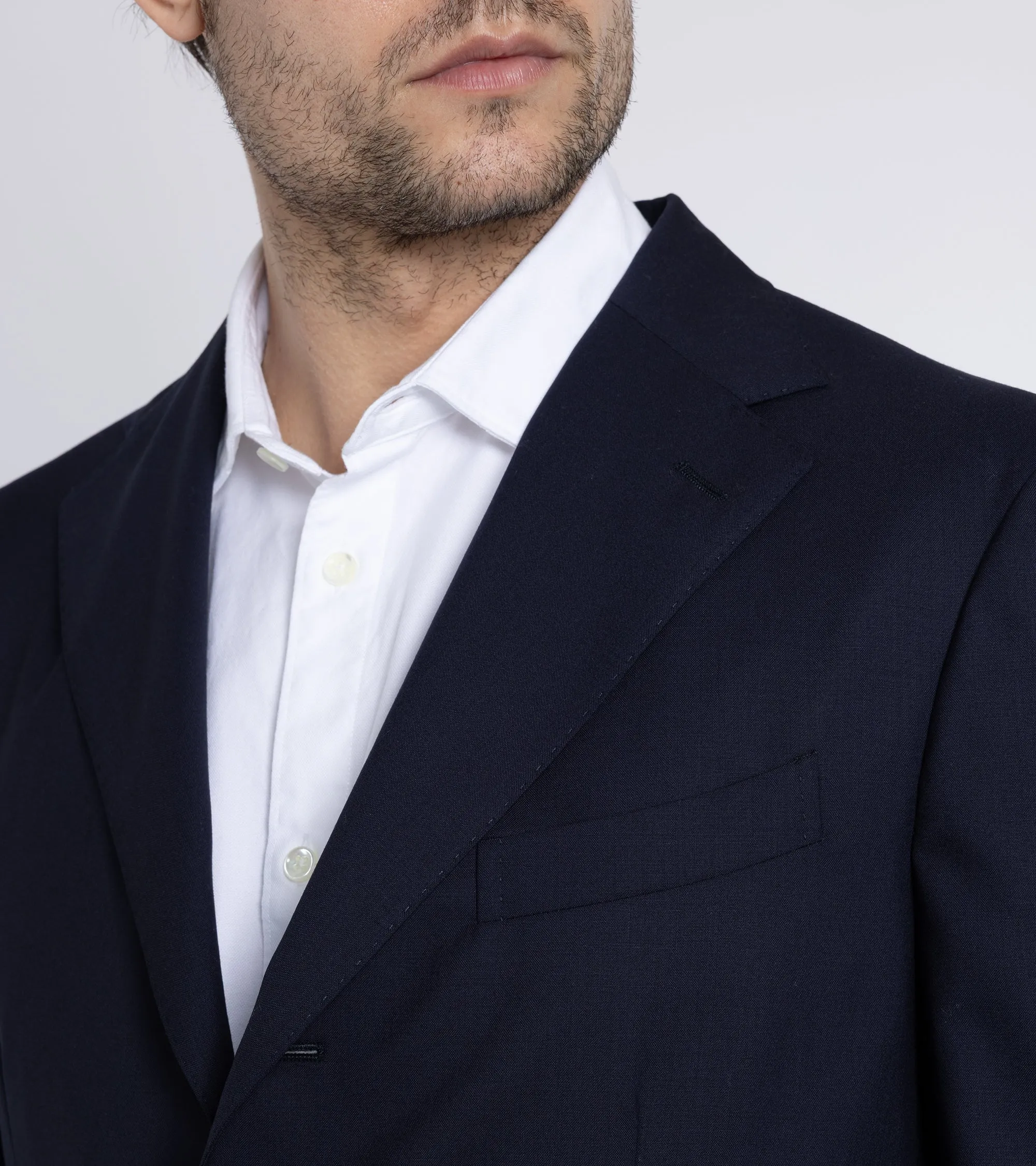 Boglioli for Trunk Tropical Wool Travel K Jacket: Navy
