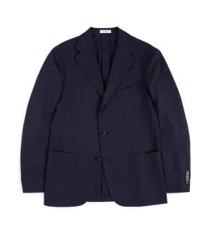 Boglioli for Trunk Tropical Wool Travel K Jacket: Navy
