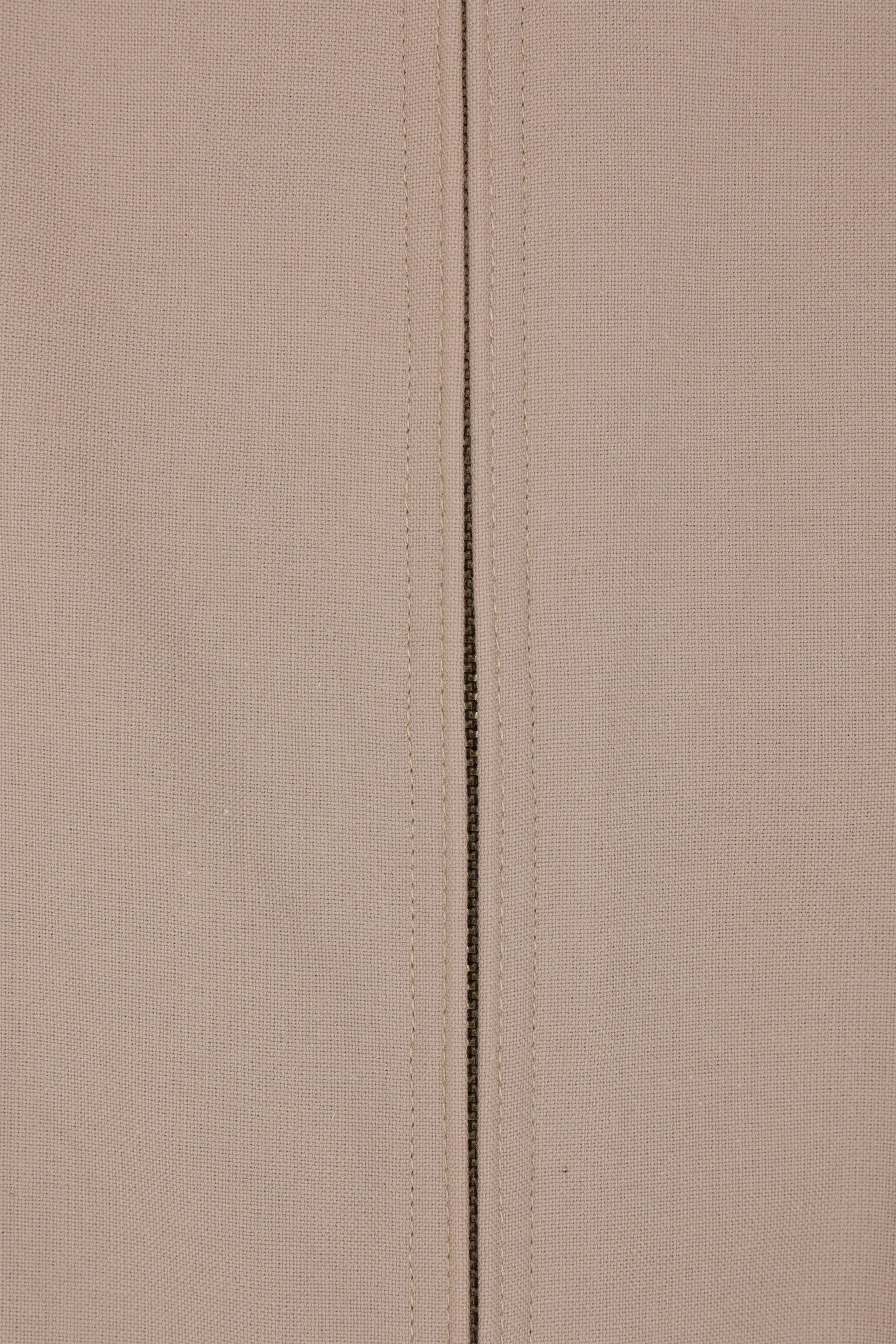 bomber jacket in cotton and wool