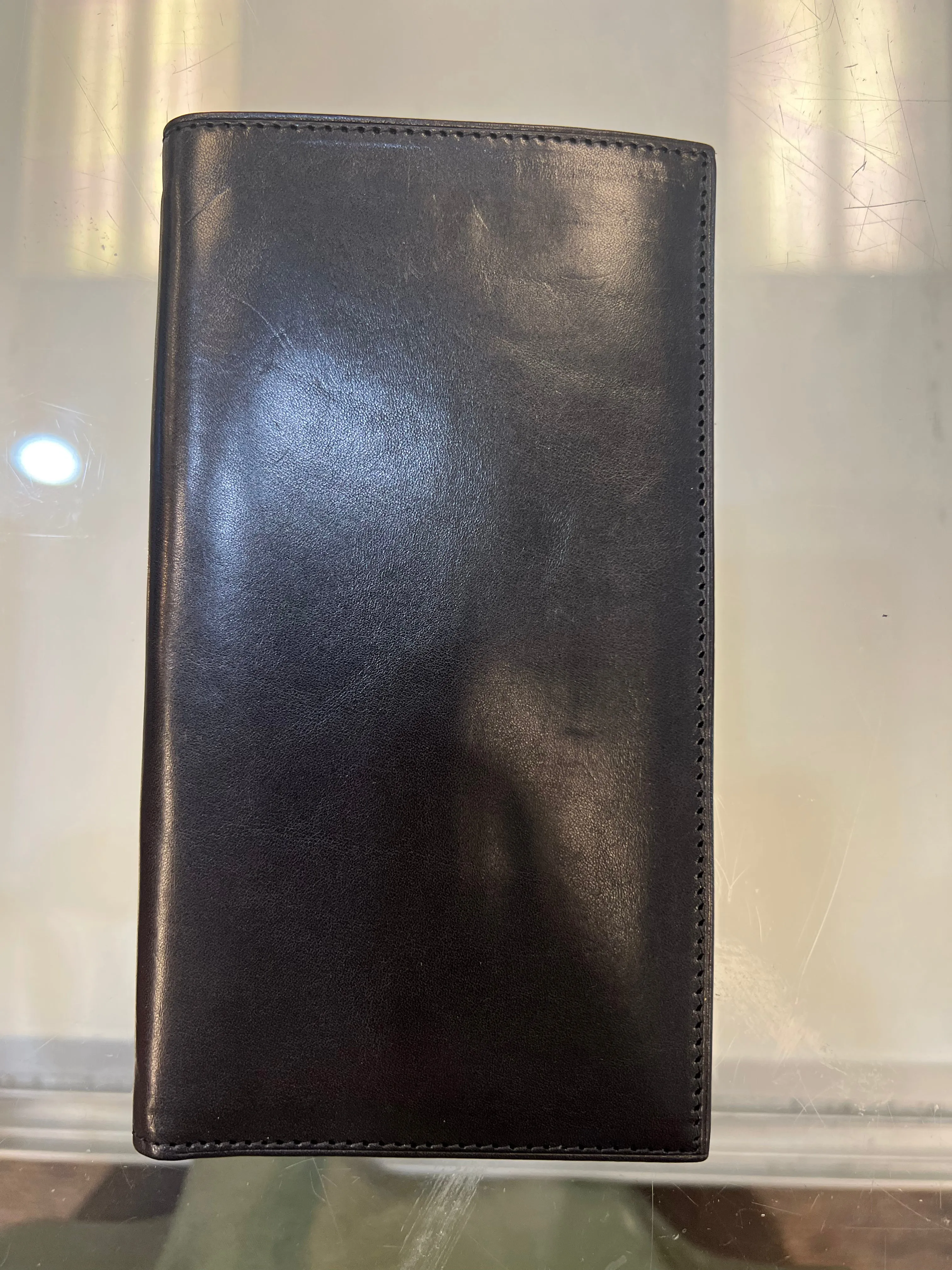 Bosca Oldleather Coat Pocket Leather Wallet