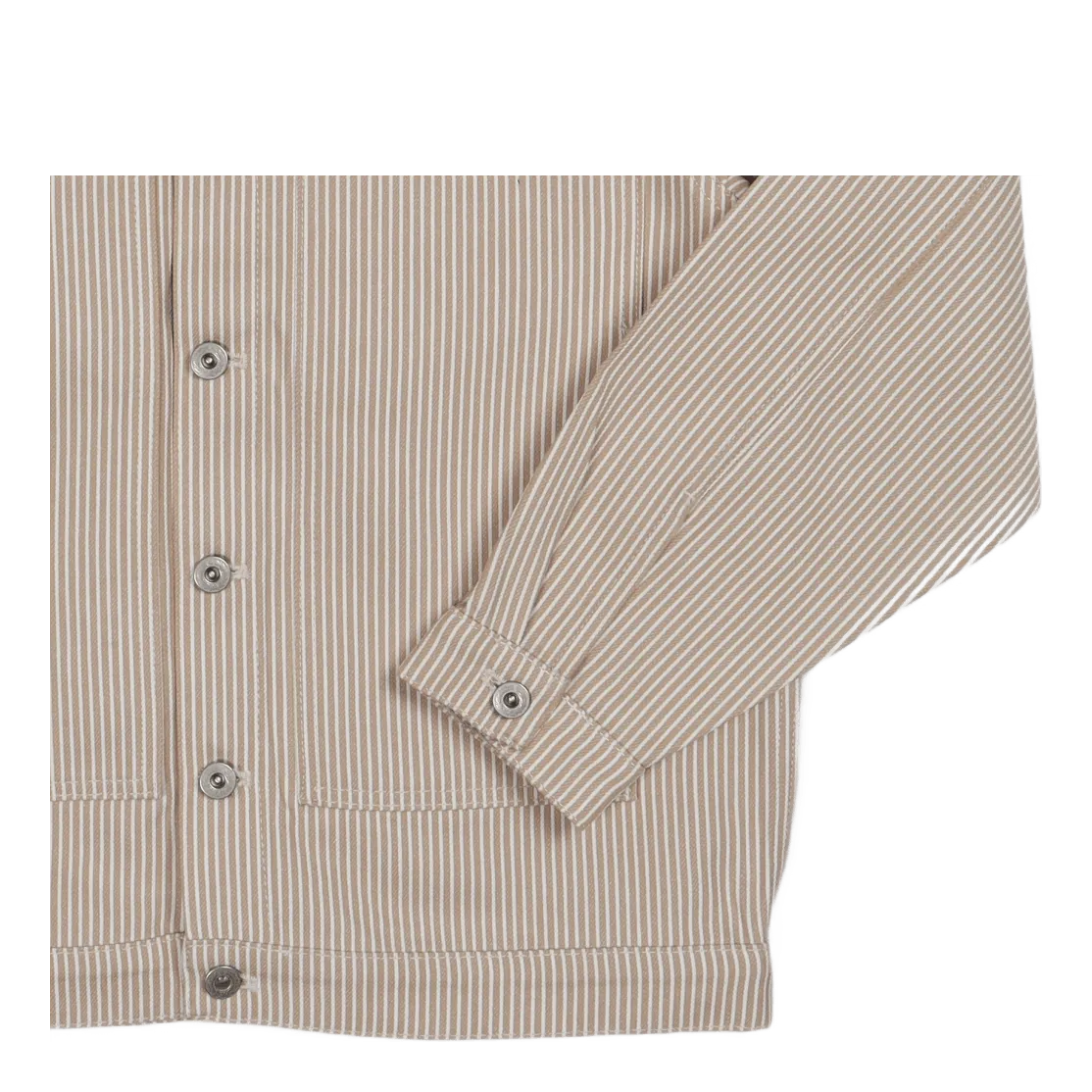 Box Jacket Khaki Hickory