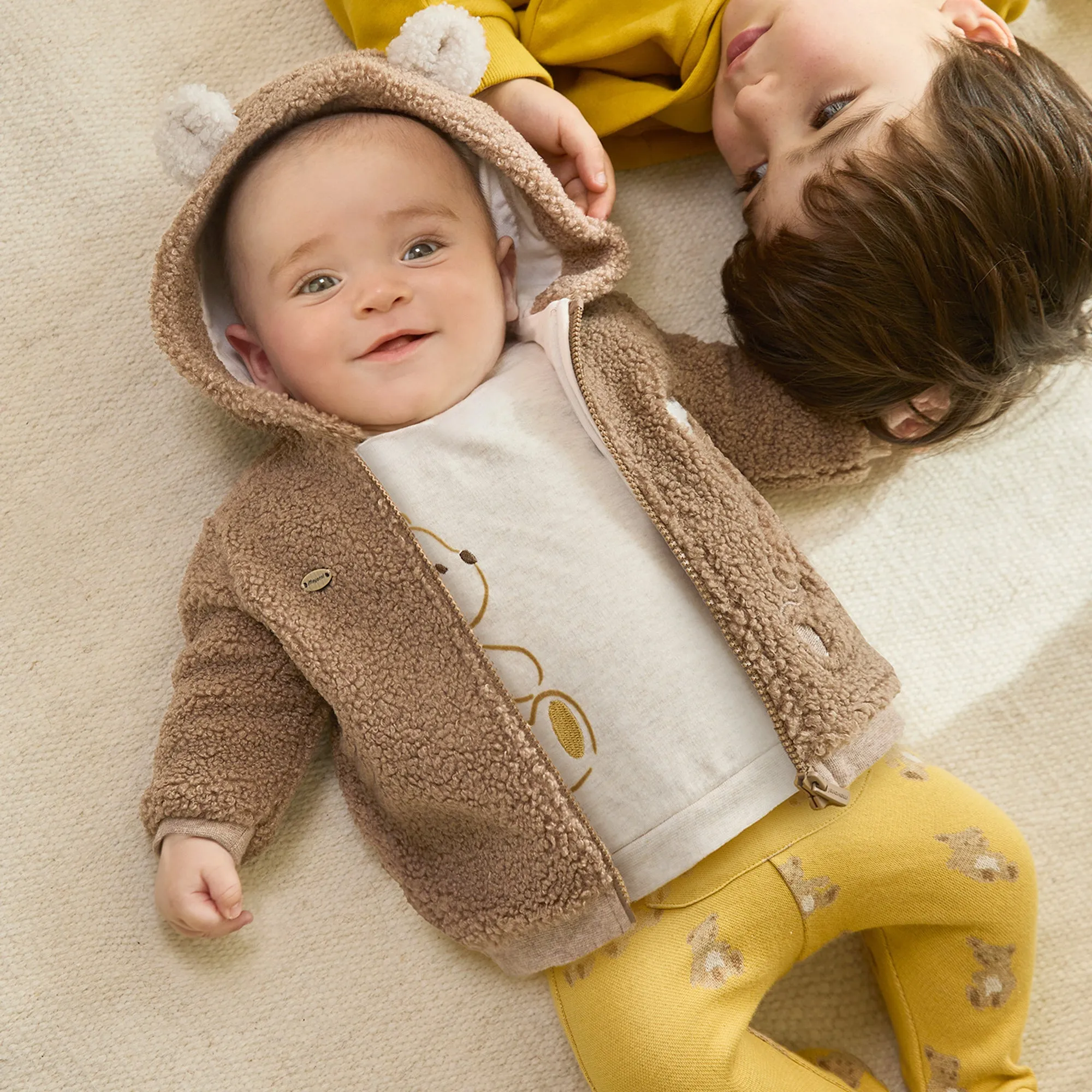Brown Bear Faux Shearling Jacket