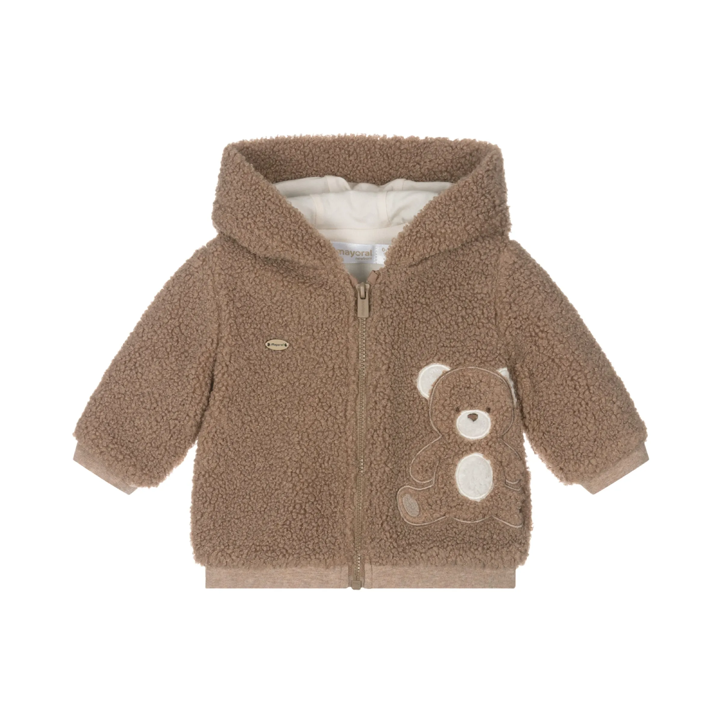 Brown Bear Faux Shearling Jacket