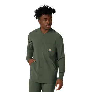 Carhartt Force Cross-Flex Men's Shirt Jacket - Olive