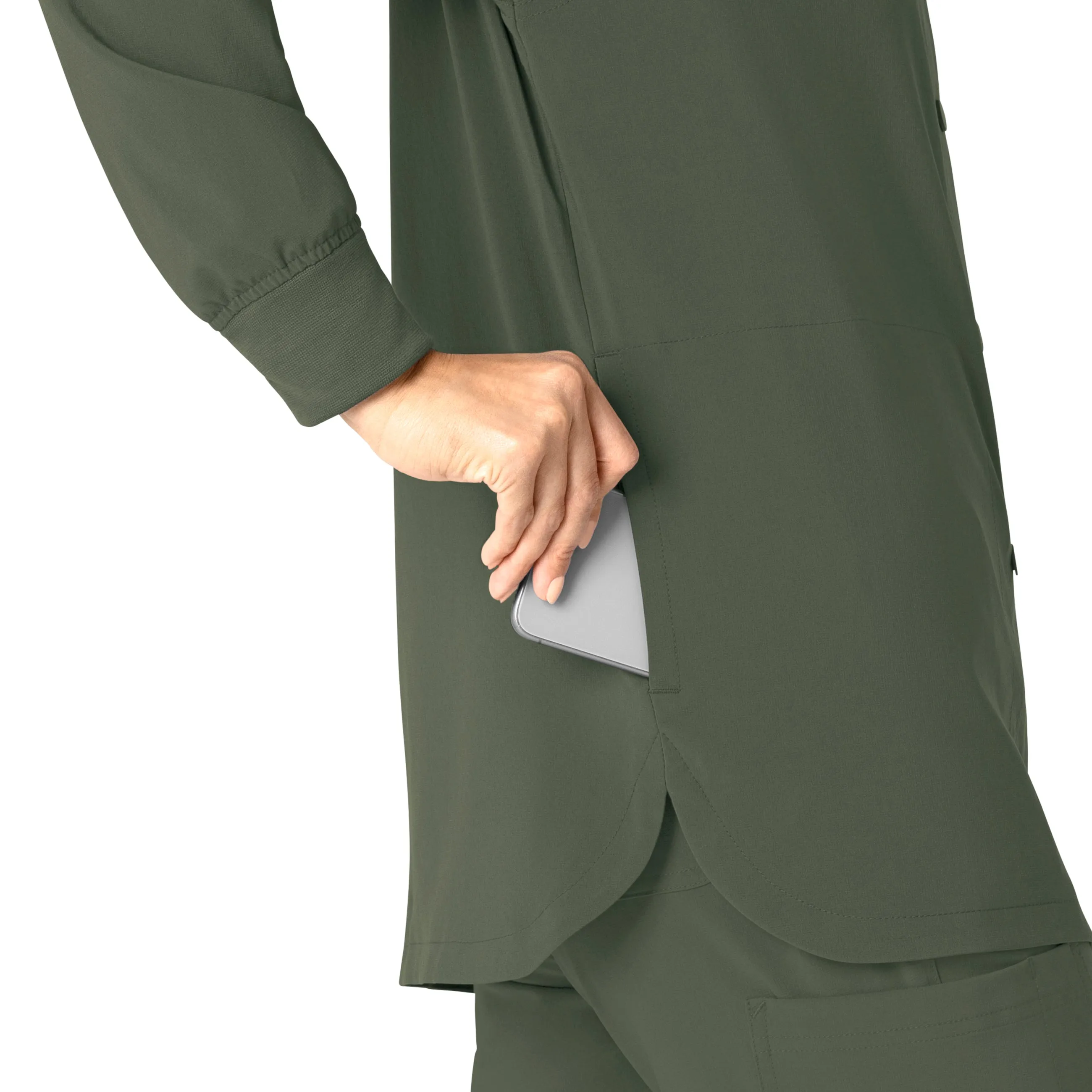 Carhartt Force Cross-Flex Women's Shirt Jacket - Olive