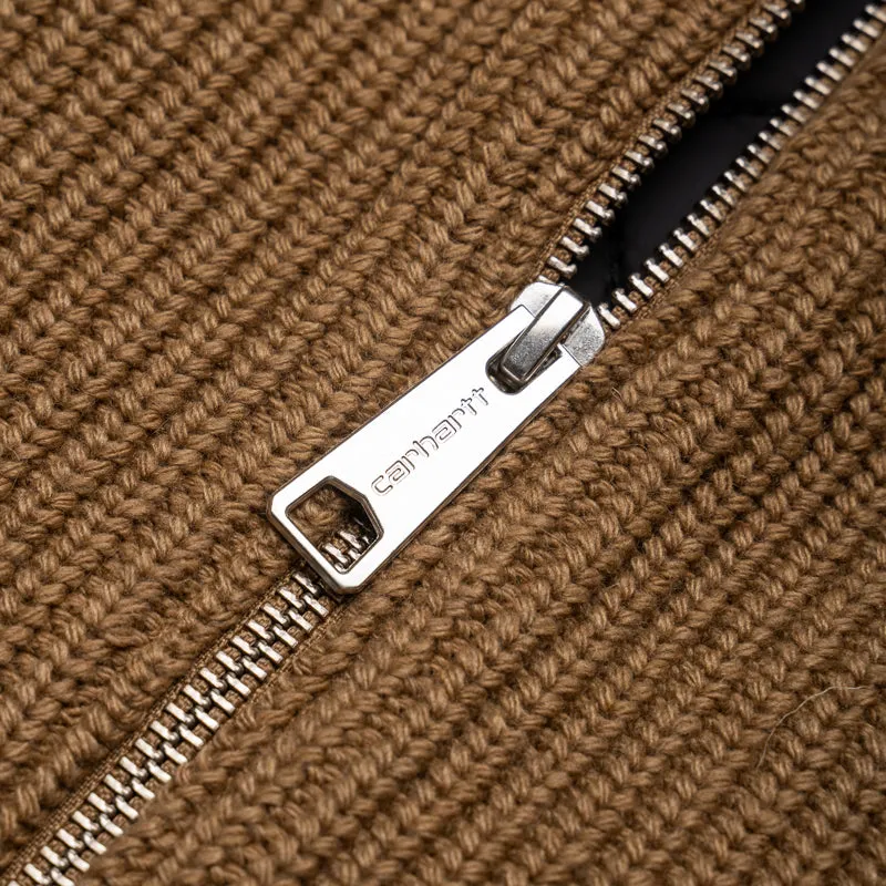Carhartt WIP Banley Sweater Jacket - Peanut