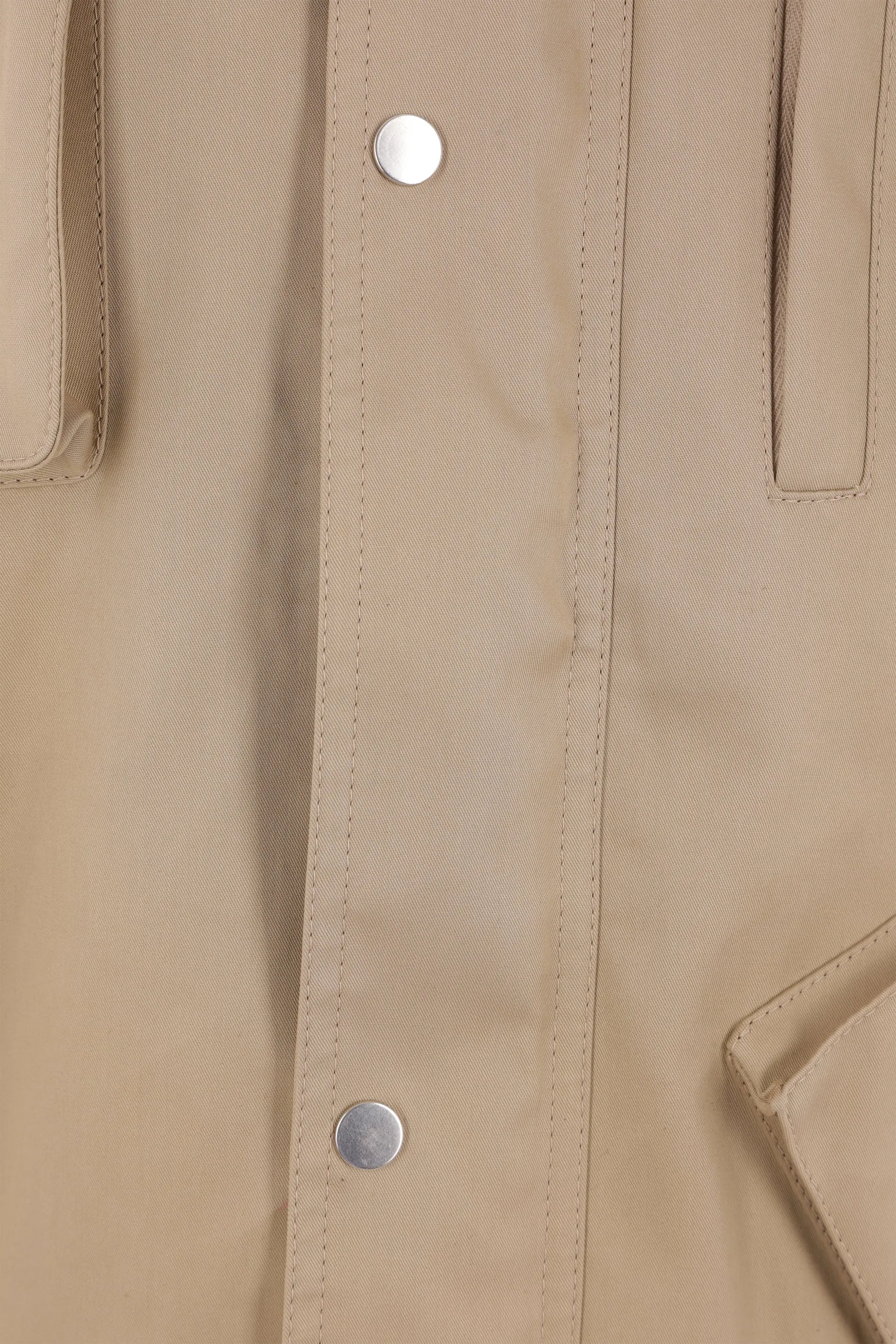 Carico oversize jacket in twill
