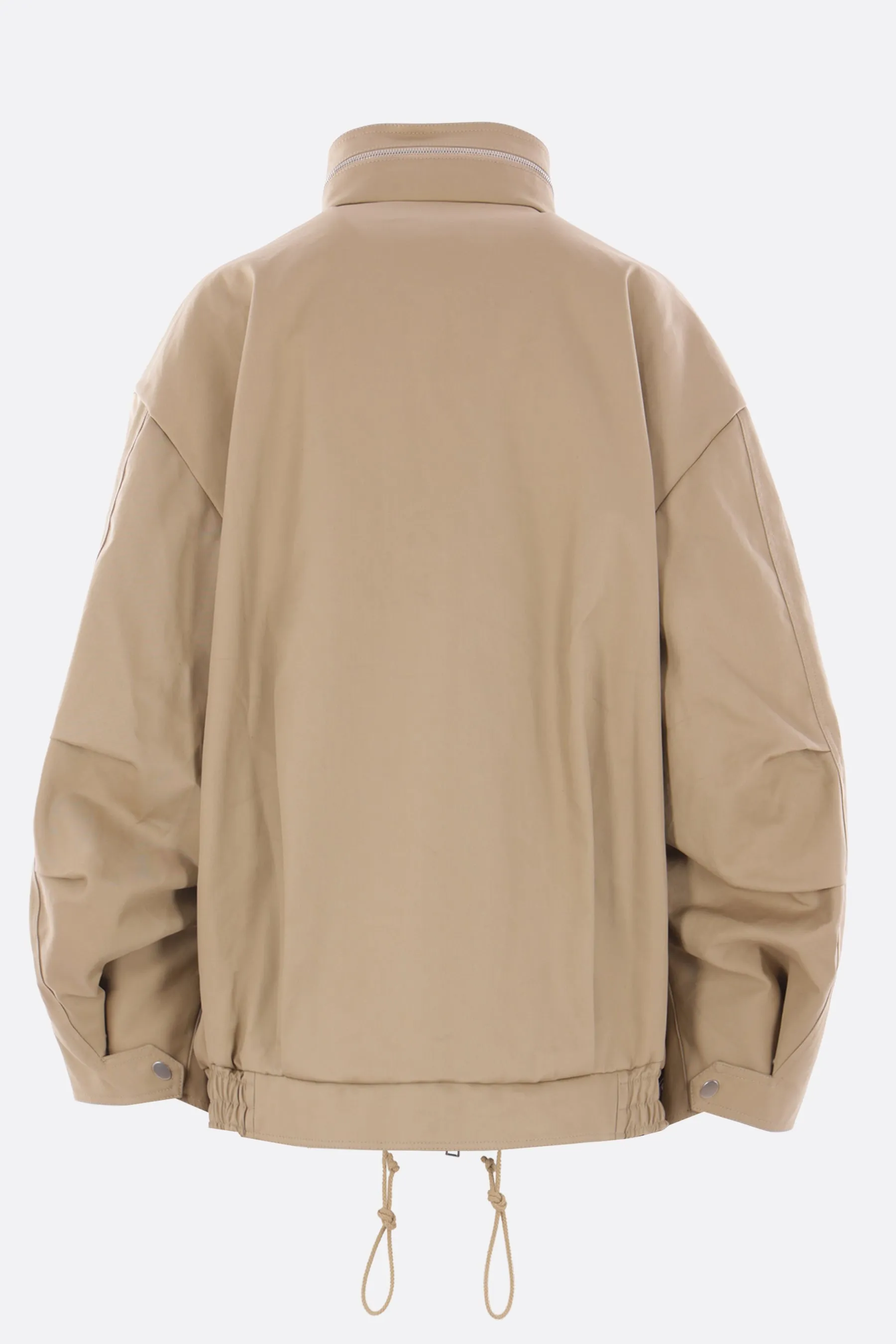 Carico oversize jacket in twill