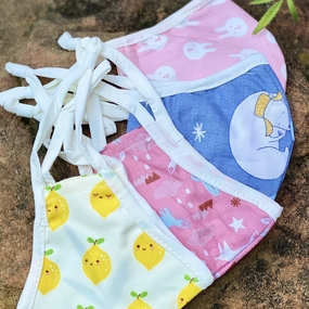 Child Breathable Mouth Covers with insert pockets