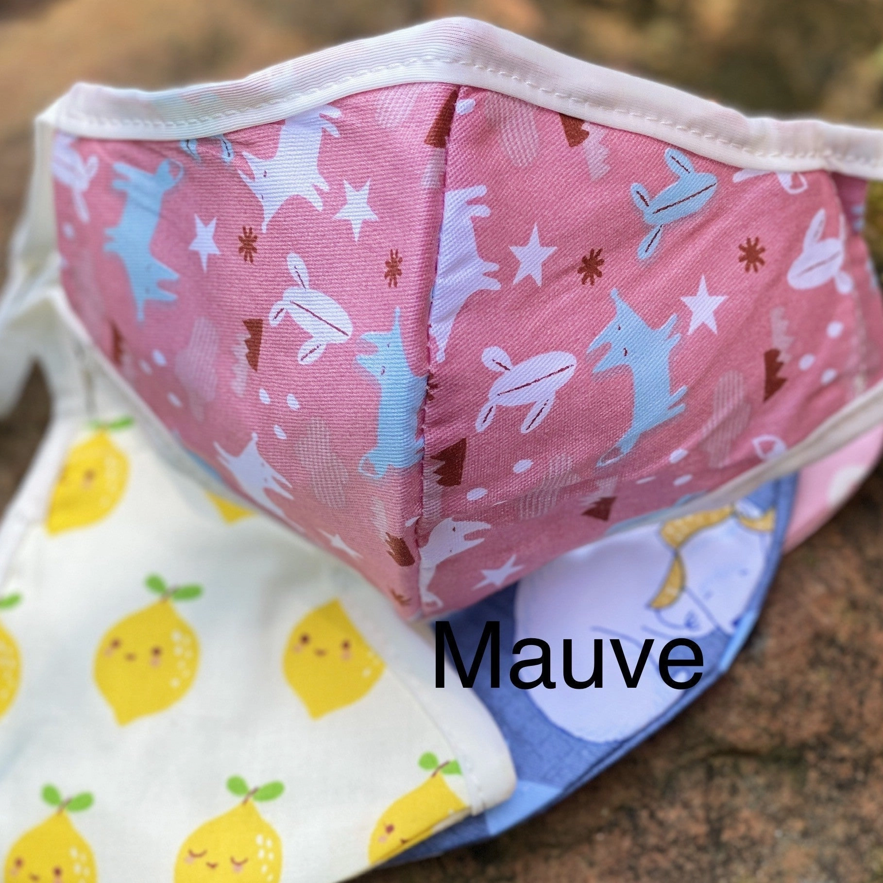 Child Breathable Mouth Covers with insert pockets