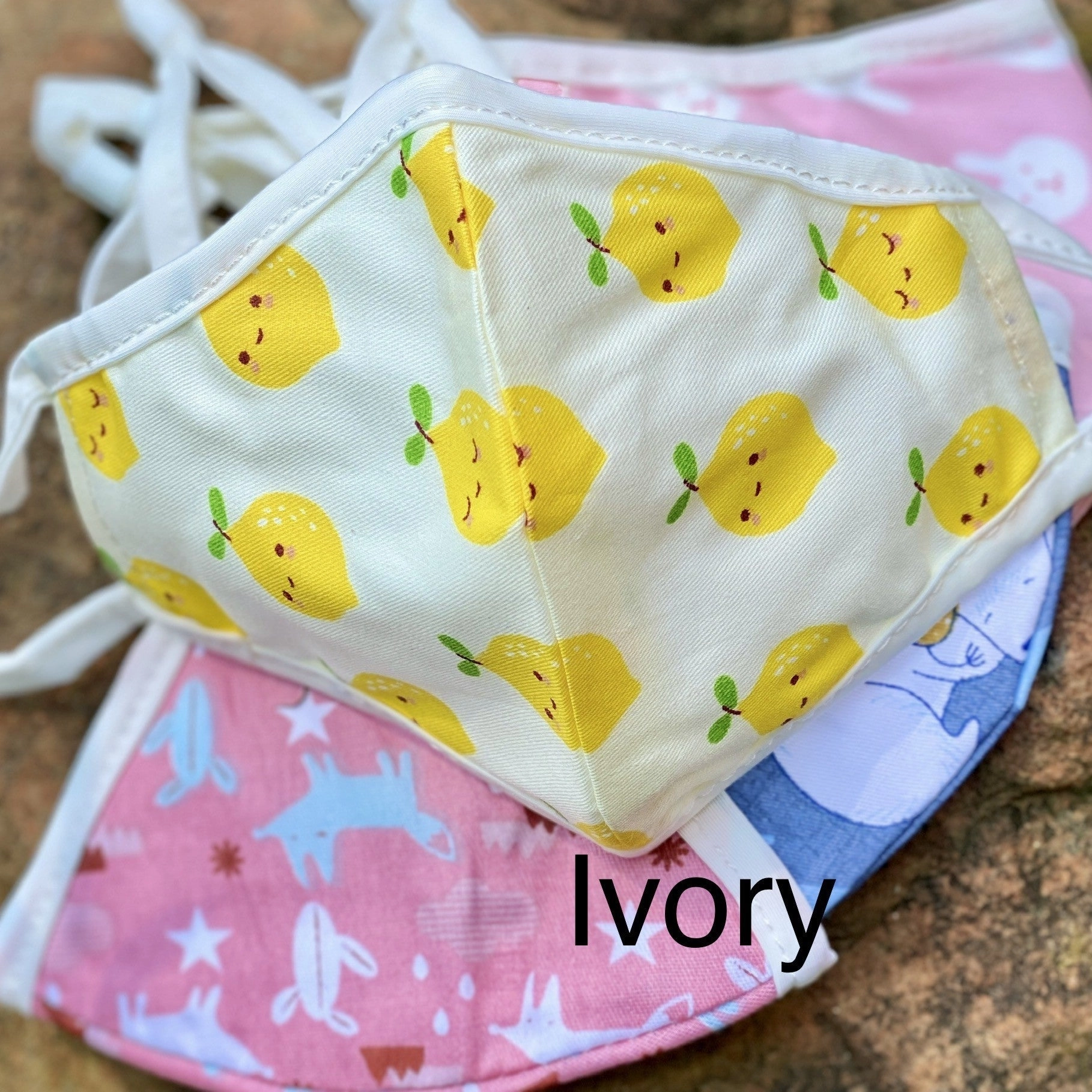 Child Breathable Mouth Covers with insert pockets