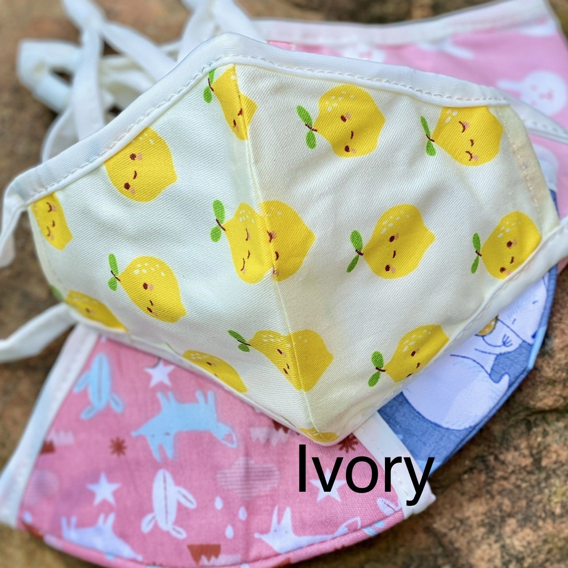 Child Breathable Mouth Covers with insert pockets