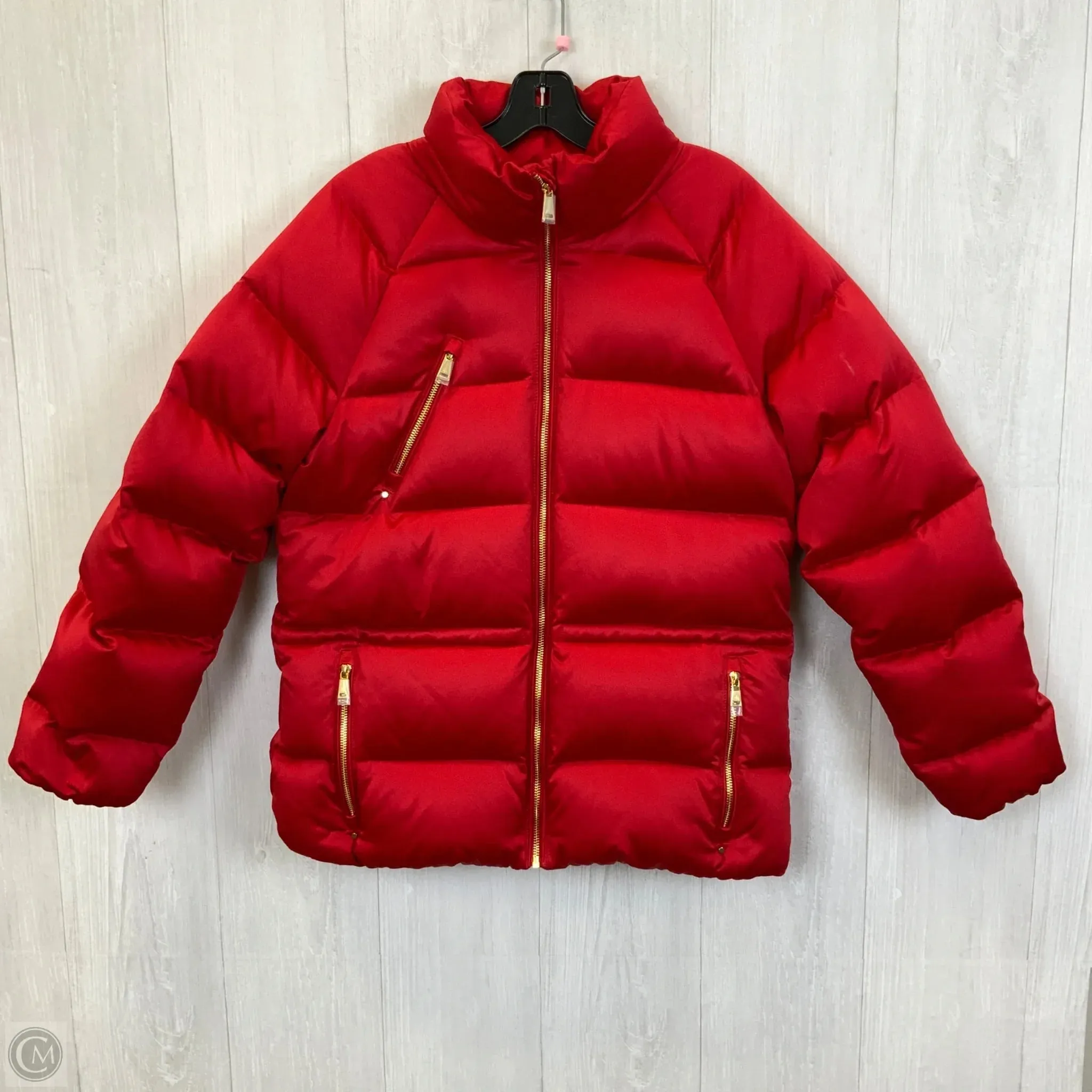 Coat Puffer & Quilted By Ralph Lauren Black Label In Red, Size: M