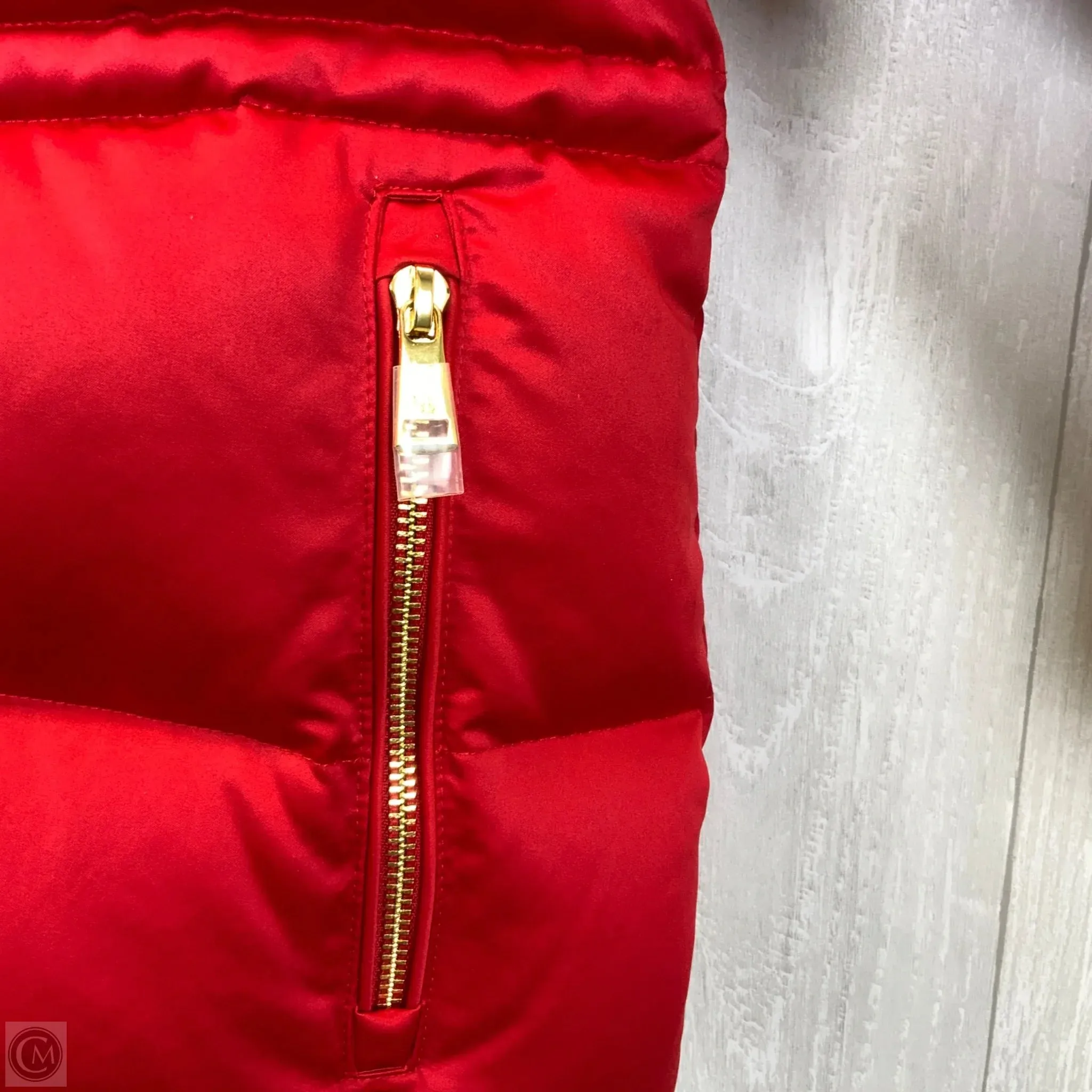 Coat Puffer & Quilted By Ralph Lauren Black Label In Red, Size: M