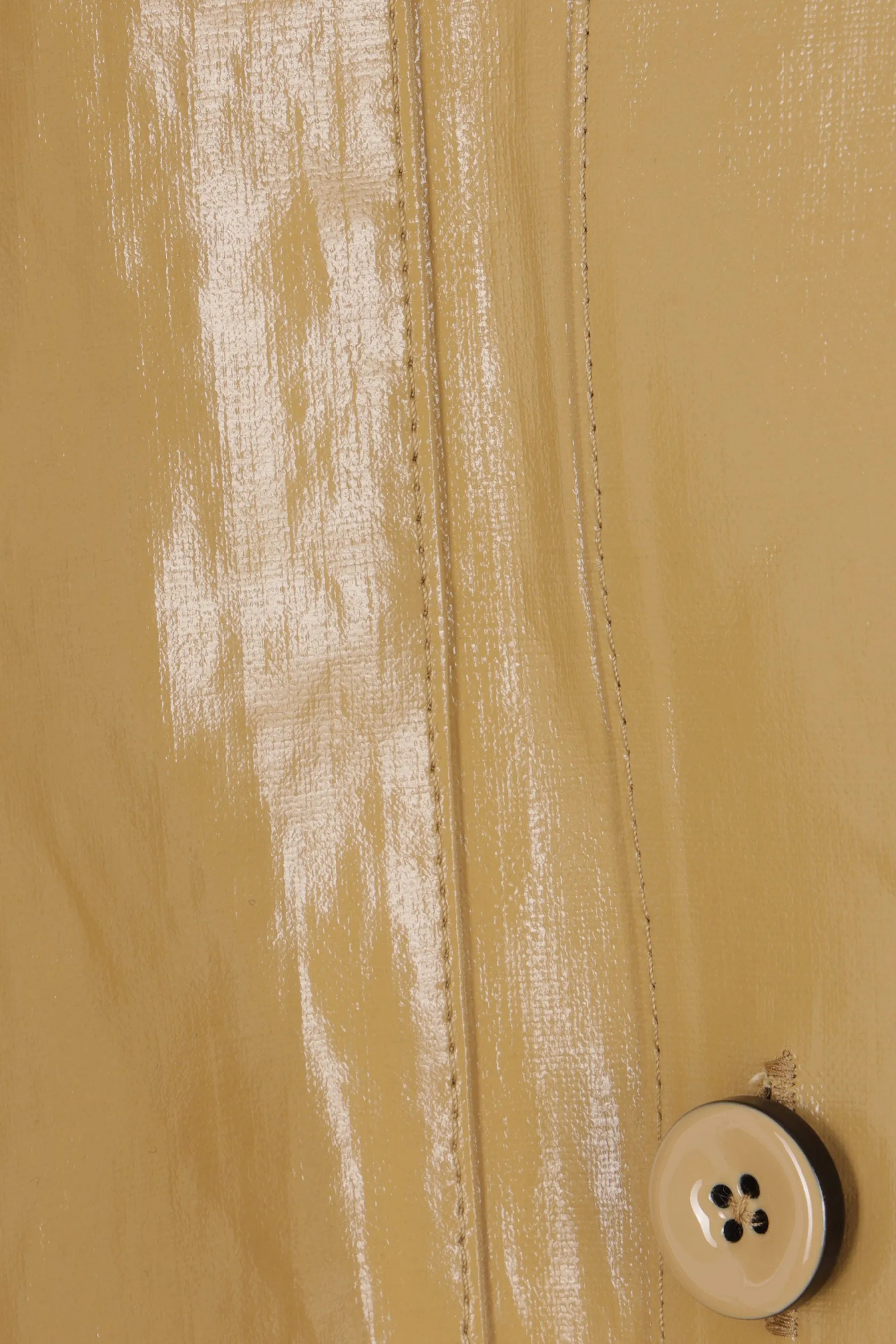 coated linen jacket