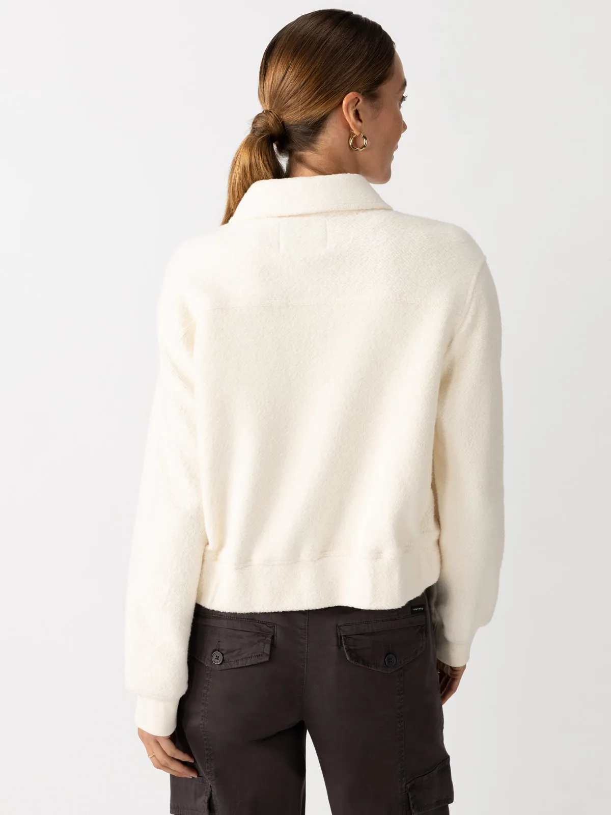 Cruise Knit Jacket Chalk