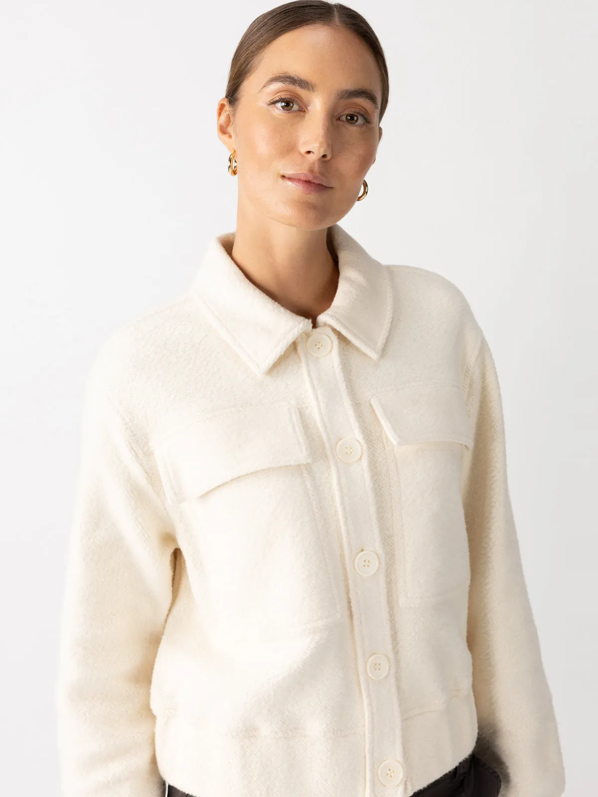 Cruise Knit Jacket Chalk