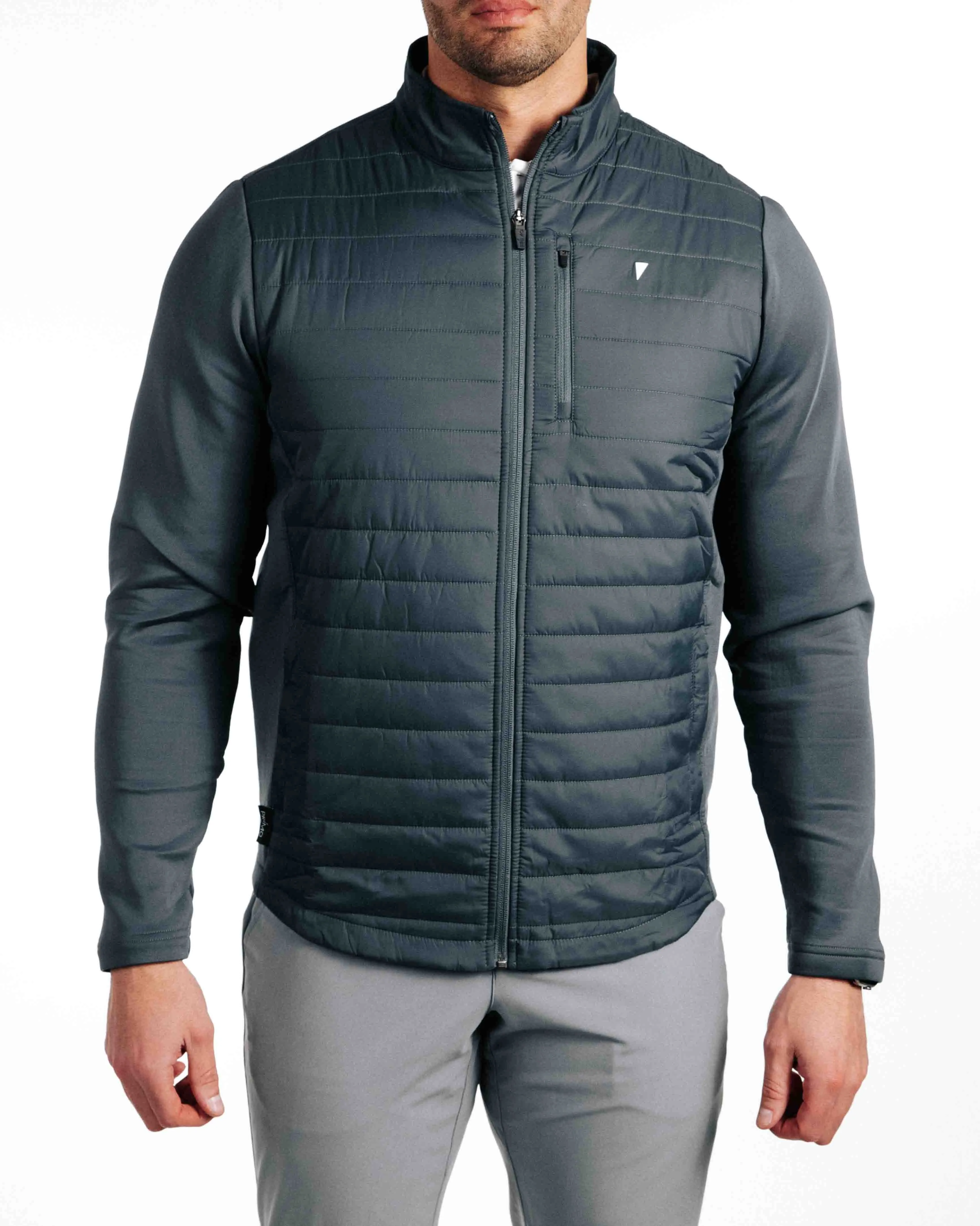 Dark Gray Hybrid Jacket
