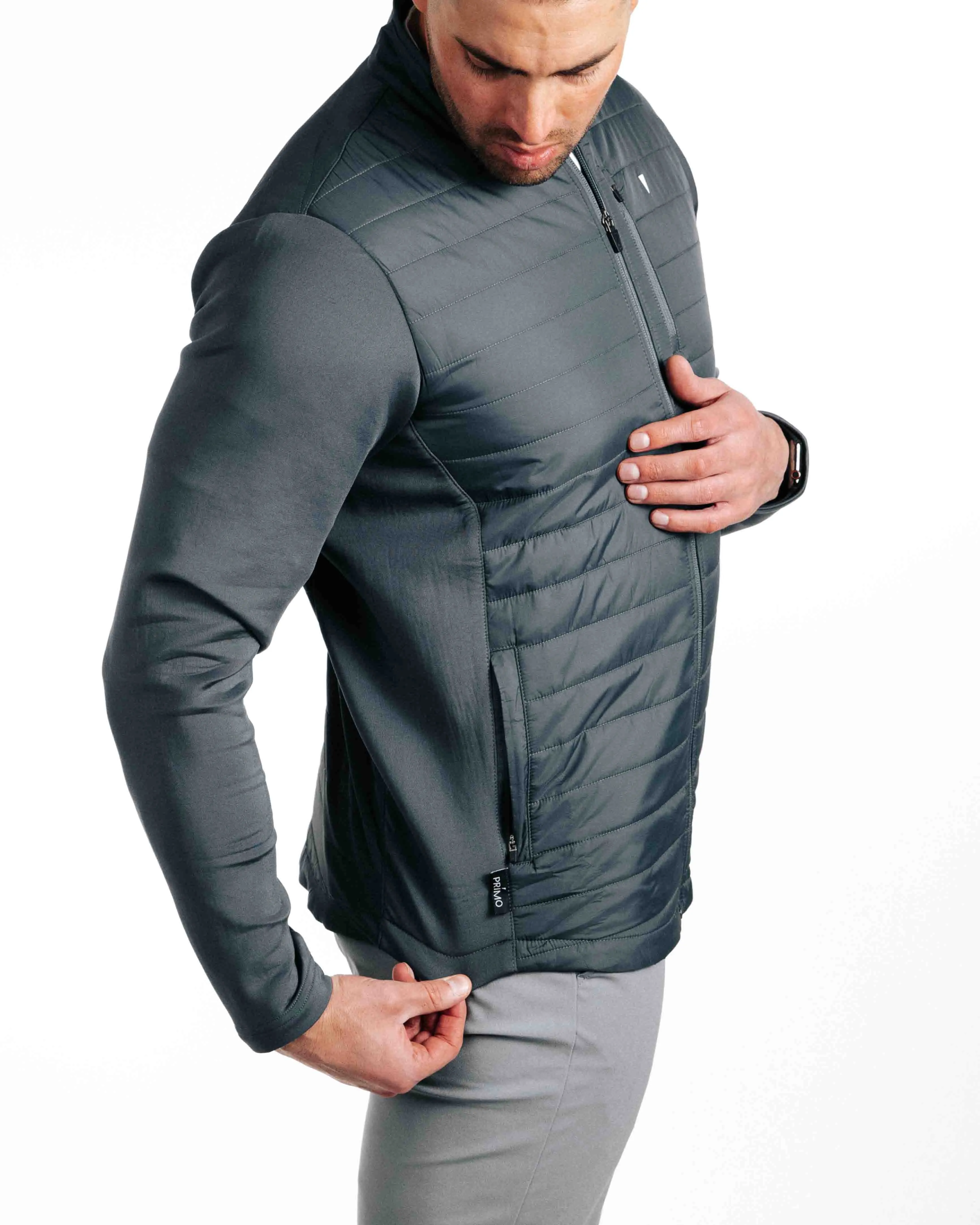 Dark Gray Hybrid Jacket