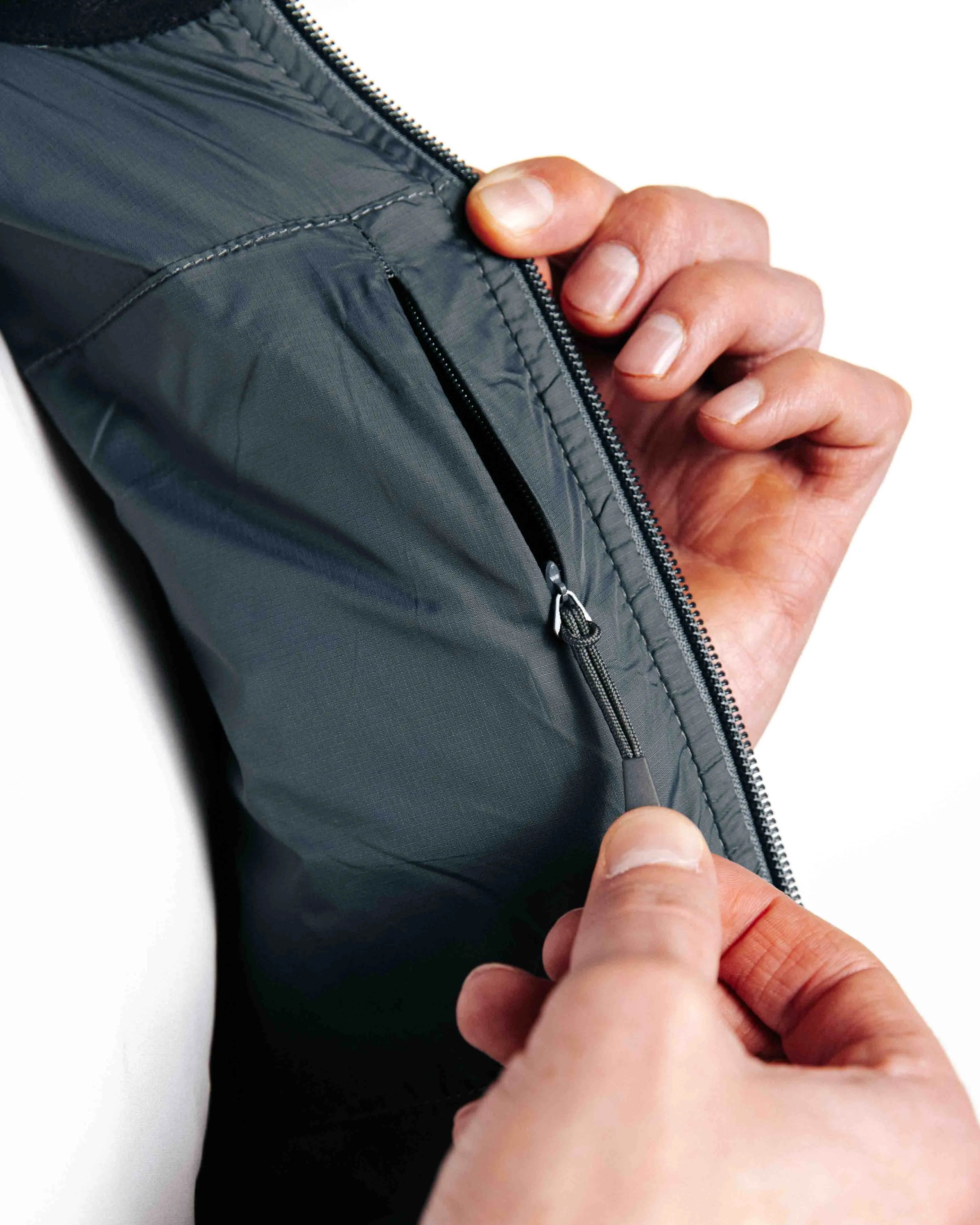 Dark Gray Hybrid Jacket