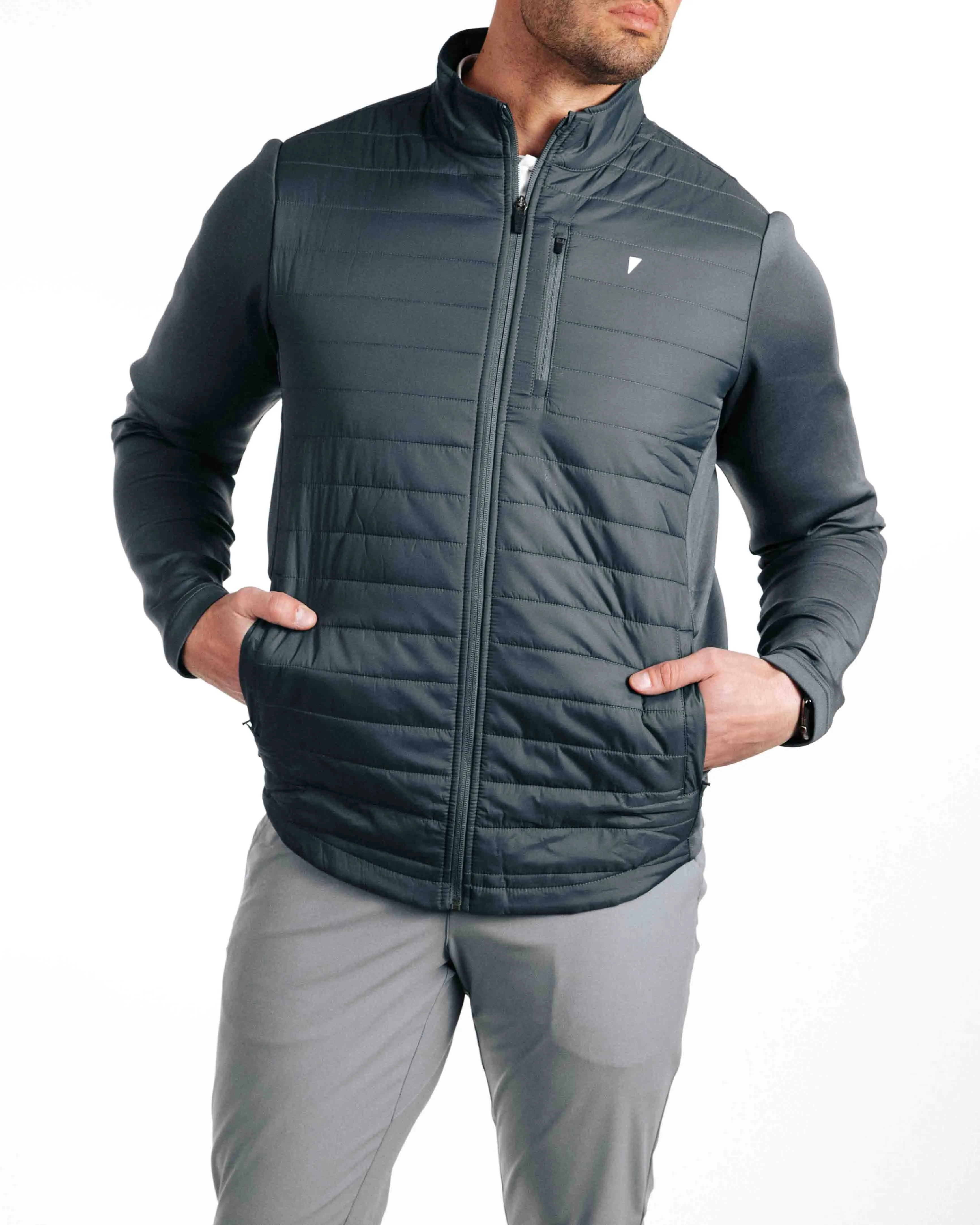 Dark Gray Hybrid Jacket