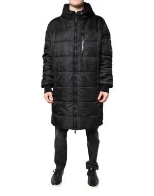 Dolce & Gabbana Hooded Parka Winter Men Coat Men's Jacket (Pre-Owned)