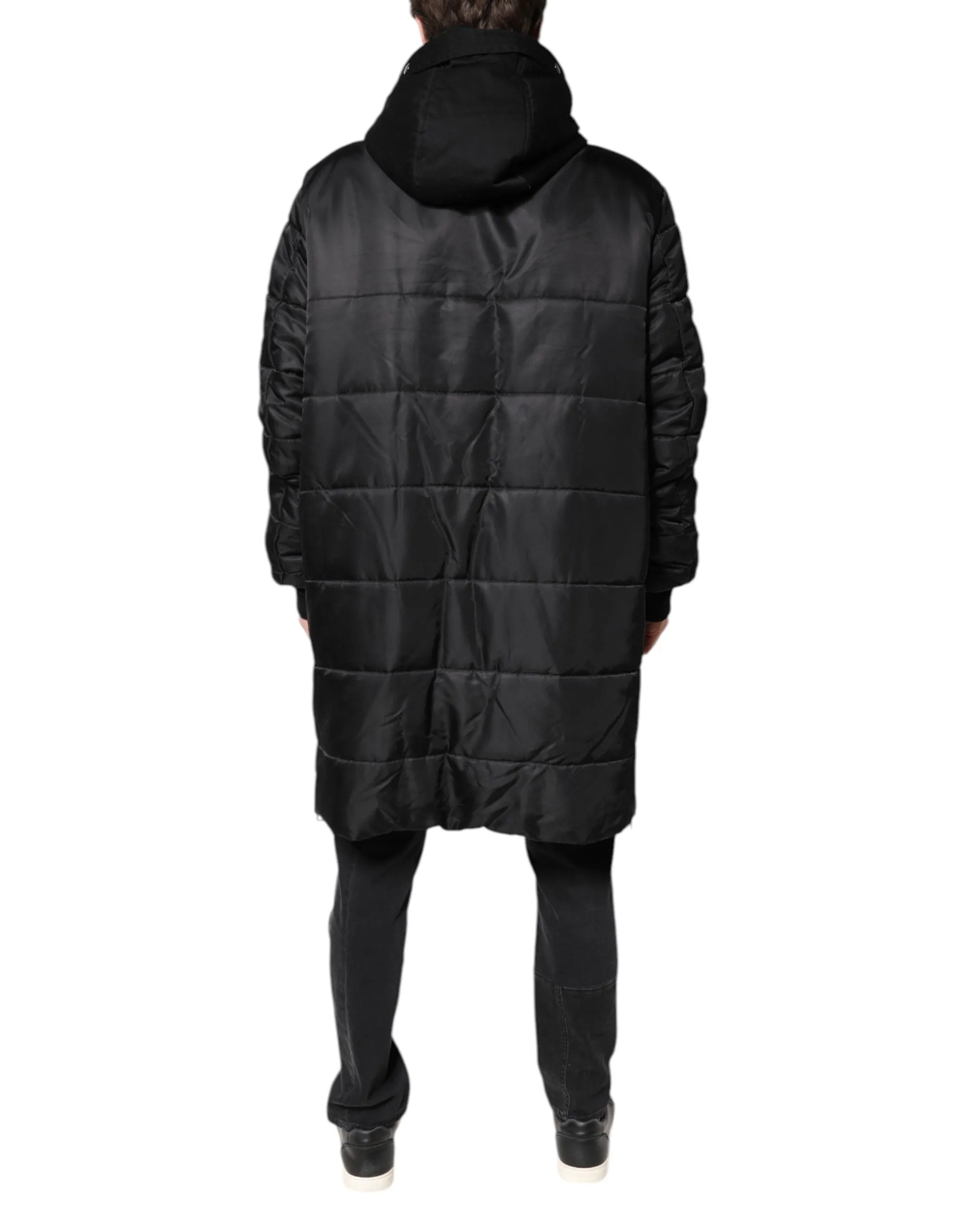 Dolce & Gabbana Hooded Parka Winter Men Coat Men's Jacket (Pre-Owned)