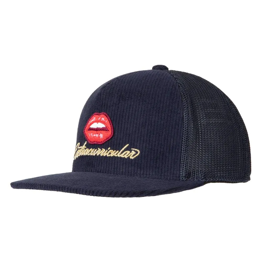 Extra Curricular Bisou Golf Cap Bright Navy Blazer - FA24 Men