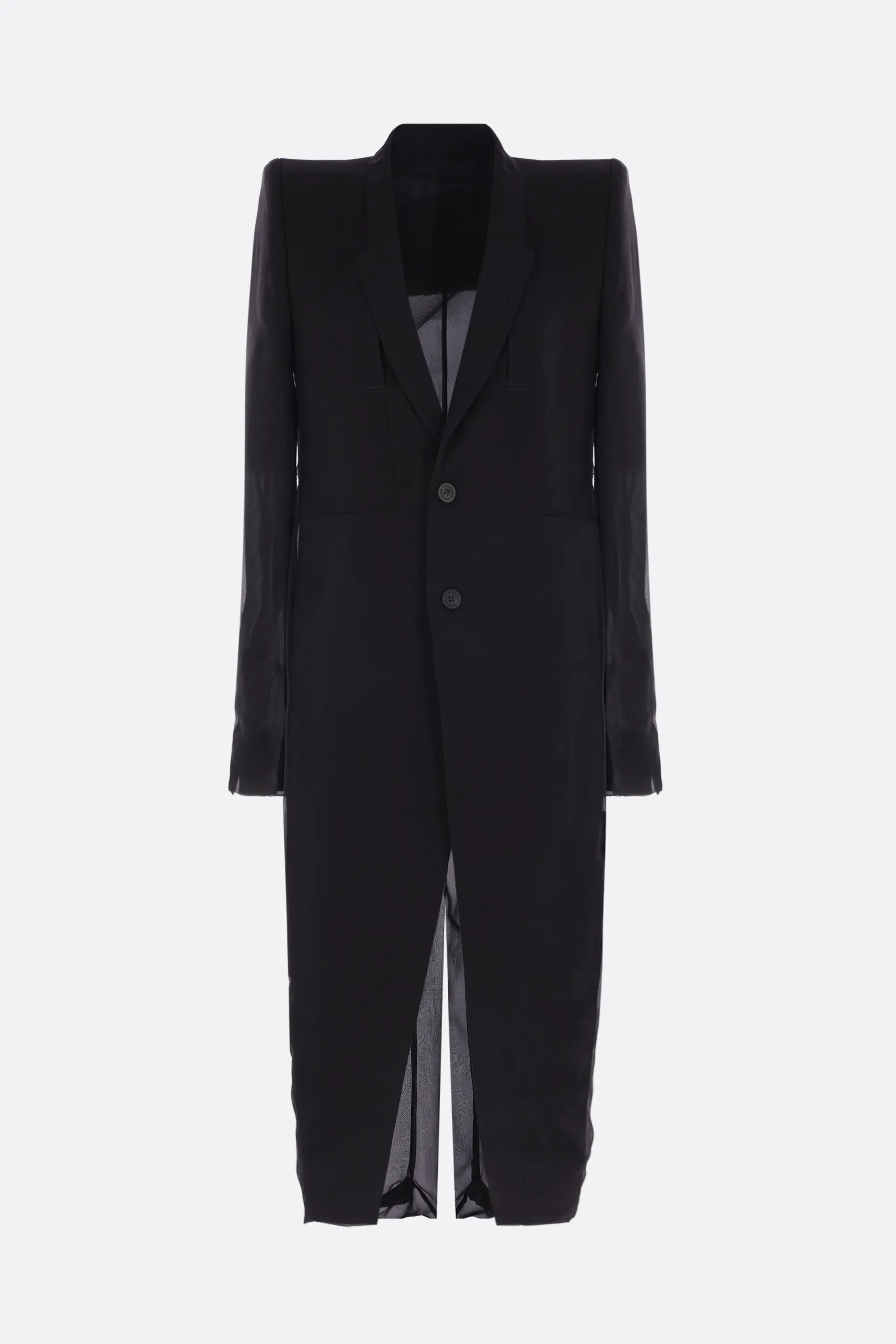 Fogpocket Neue coat in chiffon and tulle