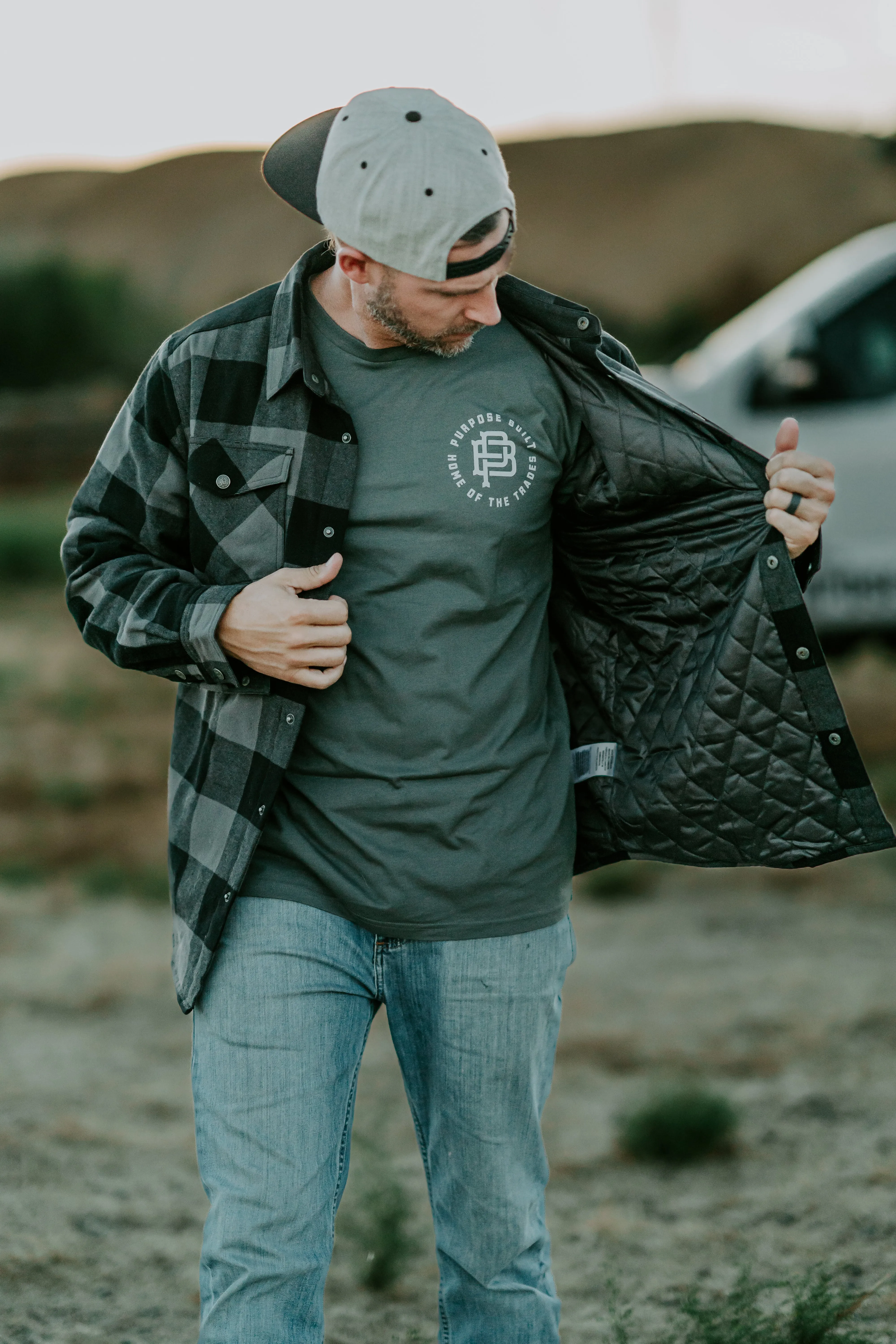 Freightline 2.0 Shirt Jac, Black & Grey