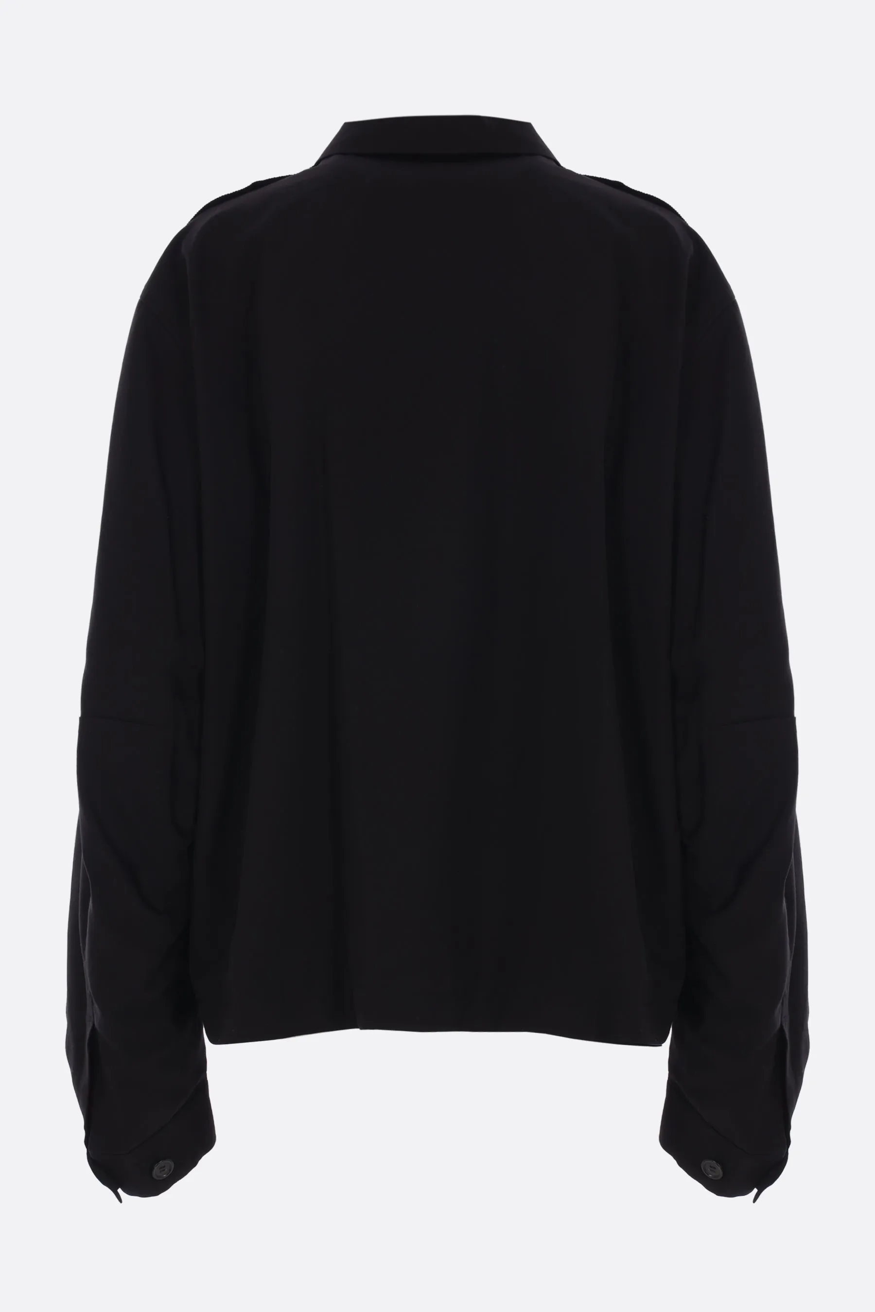 full-zip jacket in rayon