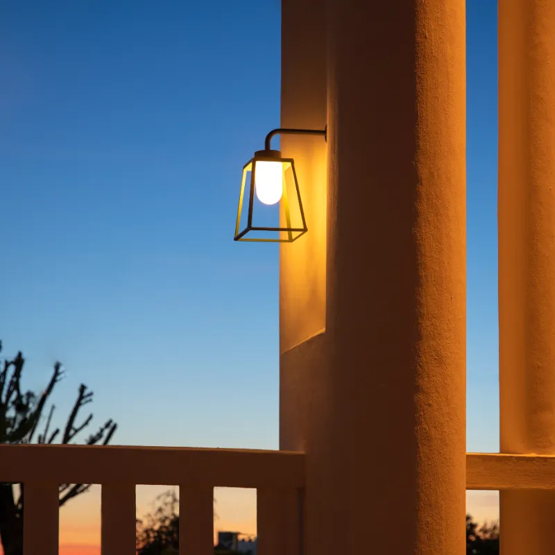 Geometric Copper Wall Light | Assorted Colours