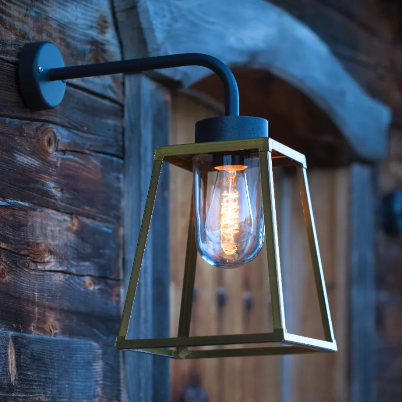 Geometric Copper Wall Light | Assorted Colours