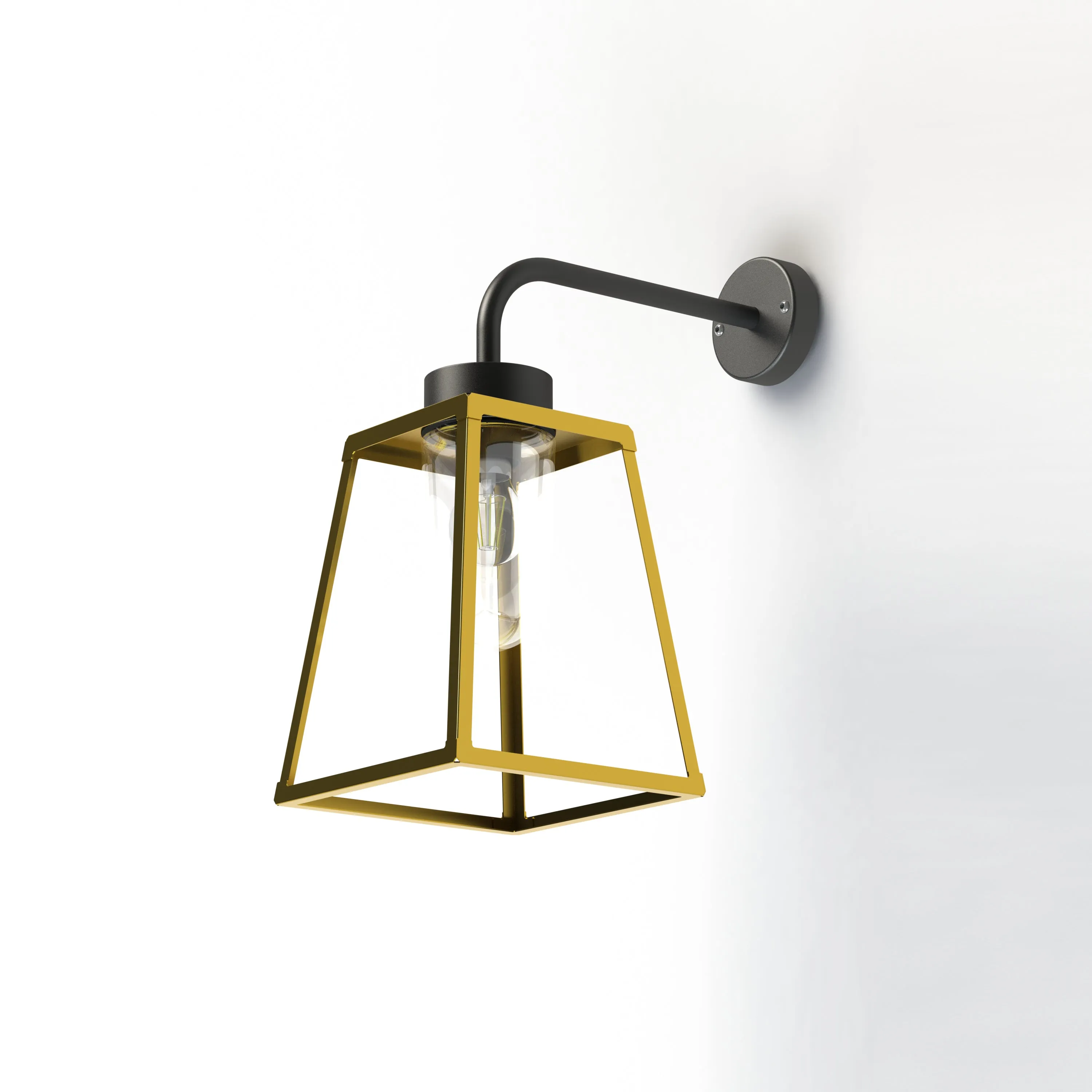 Geometric Copper Wall Light | Assorted Colours