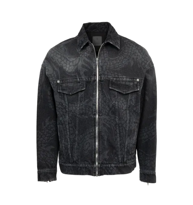 Givenchy Oversized V Pocket 4G Jacket Black